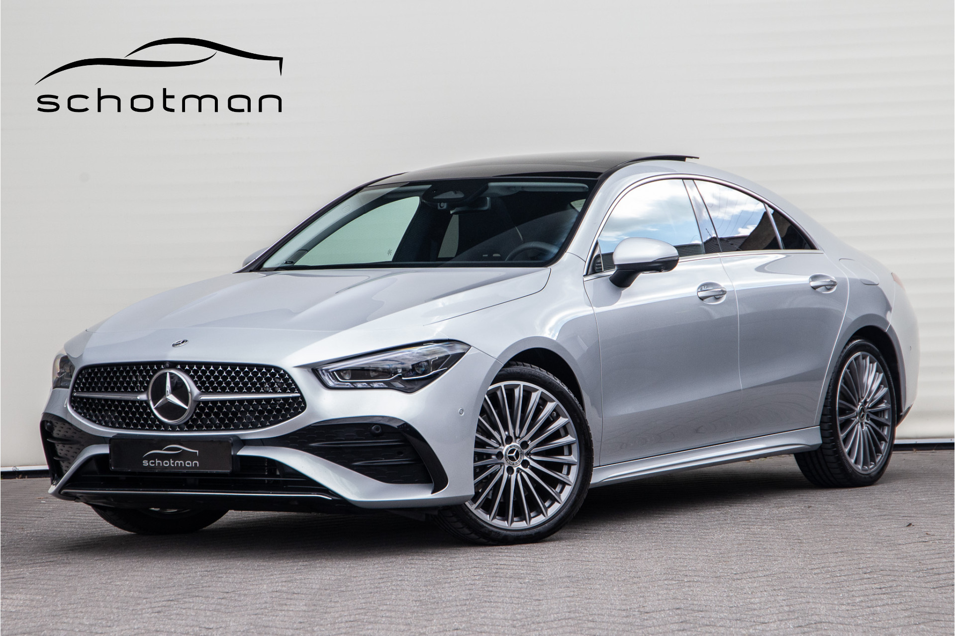 Mercedes-Benz CLA 250 e AMG Facelift, Panorama, Burmester, Memory, Sfeerverlichting, Hybrid 2024