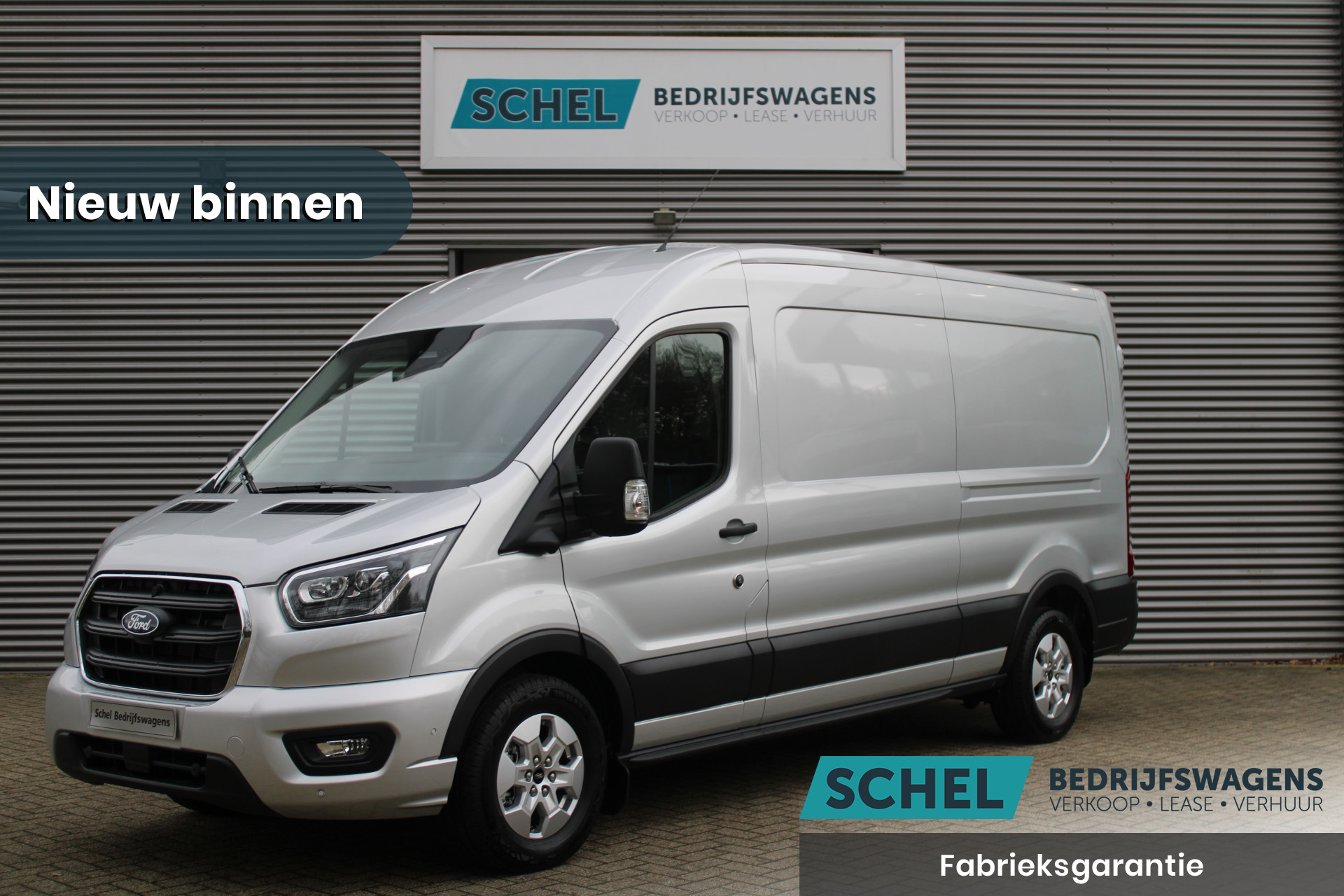 Ford Transit 350 2.0 TDCI L3H2 Limited 165pk - DEMO - Adaptive Cruise - Luchtvering - Blind Spot - 360 camera - Navigatie - Stoelverwarming - Trekhaak - Rijklaar
