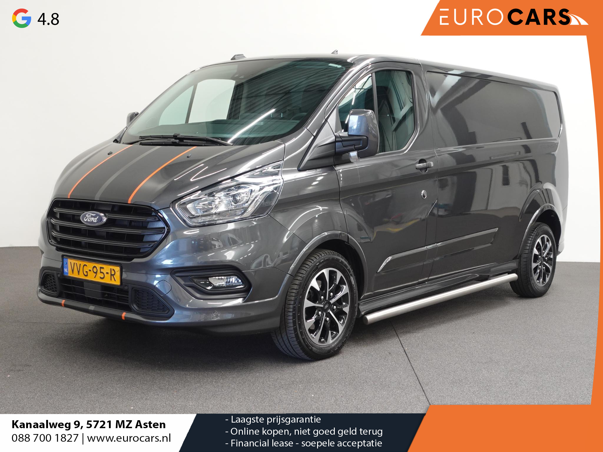 Ford Transit Custom 320 2.0 TDCI L2H1 Sport 170PK Automaat Navigatie Camera Cruise control Trekhaak