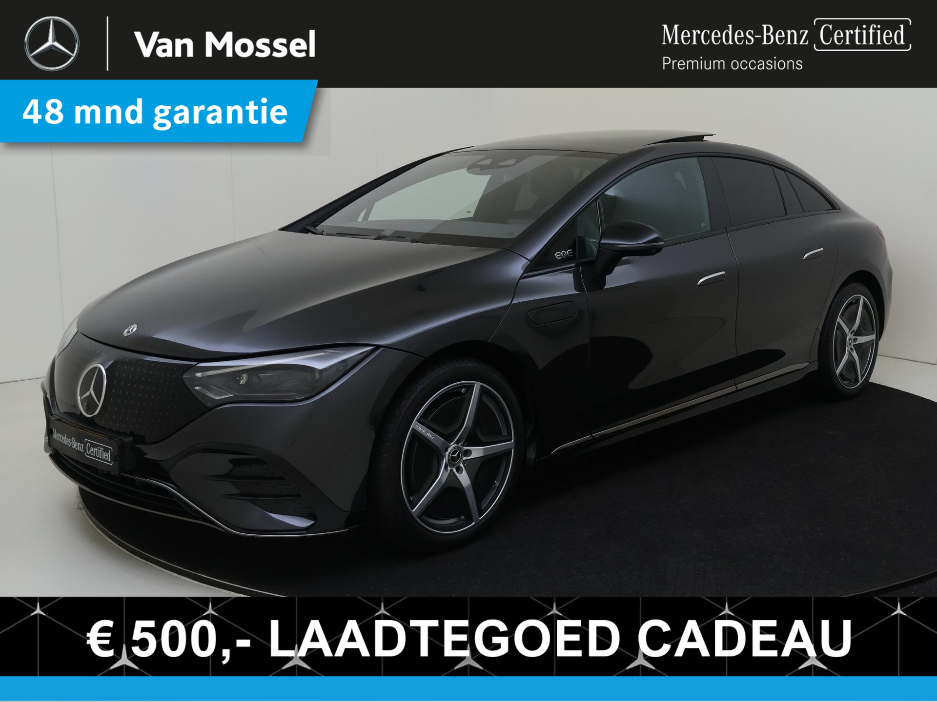 Mercedes-Benz EQE 300 AMG Line 89 kWh / Stoelverwarming / 360Graden-Camera / Panaroma-schuifdak / Memory-Stoelen /