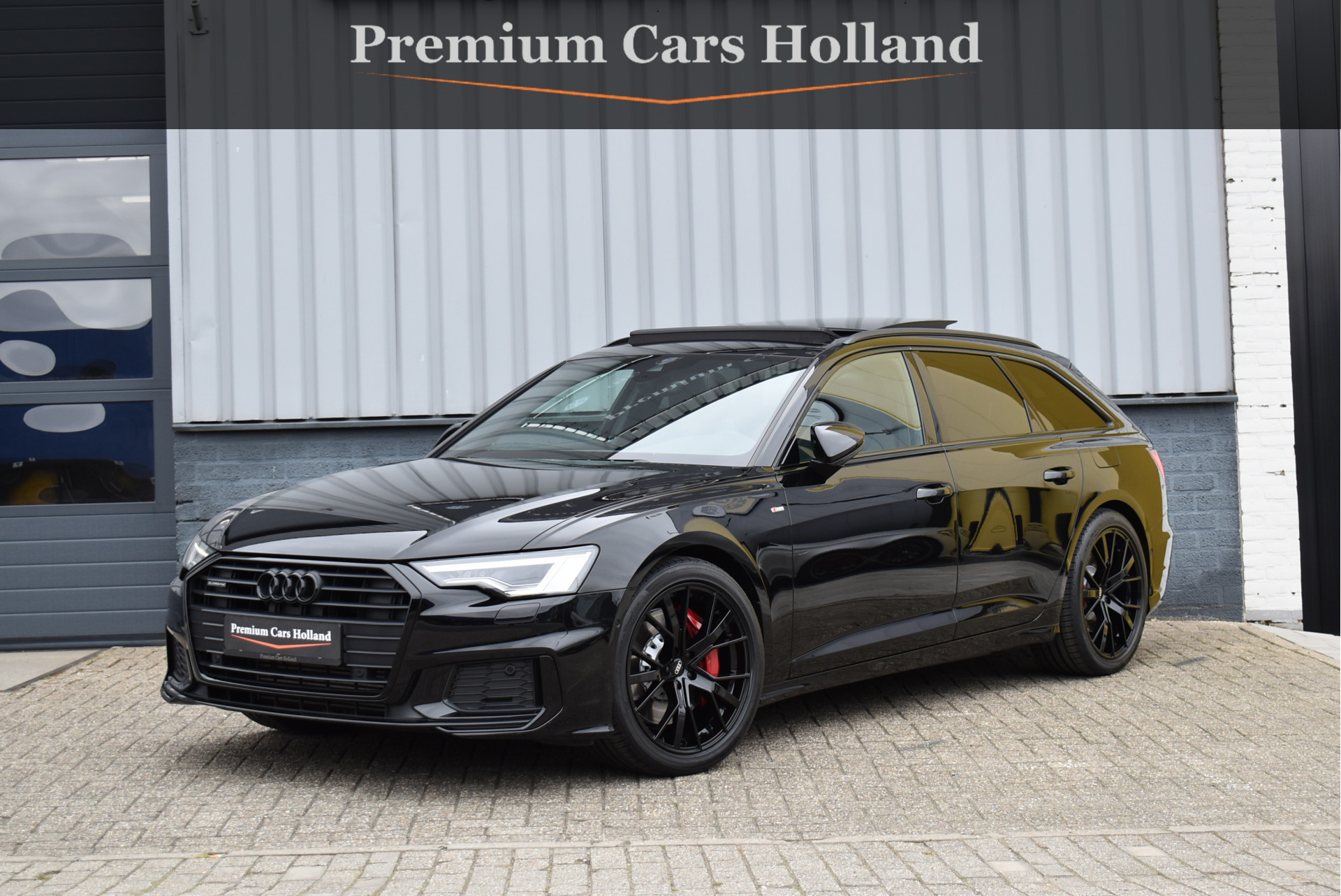 Audi A6 Avant 55 TFSI e quattro Competition 367 Pk Pano Navi Leder Memory Trekhaak S6 20 Inch