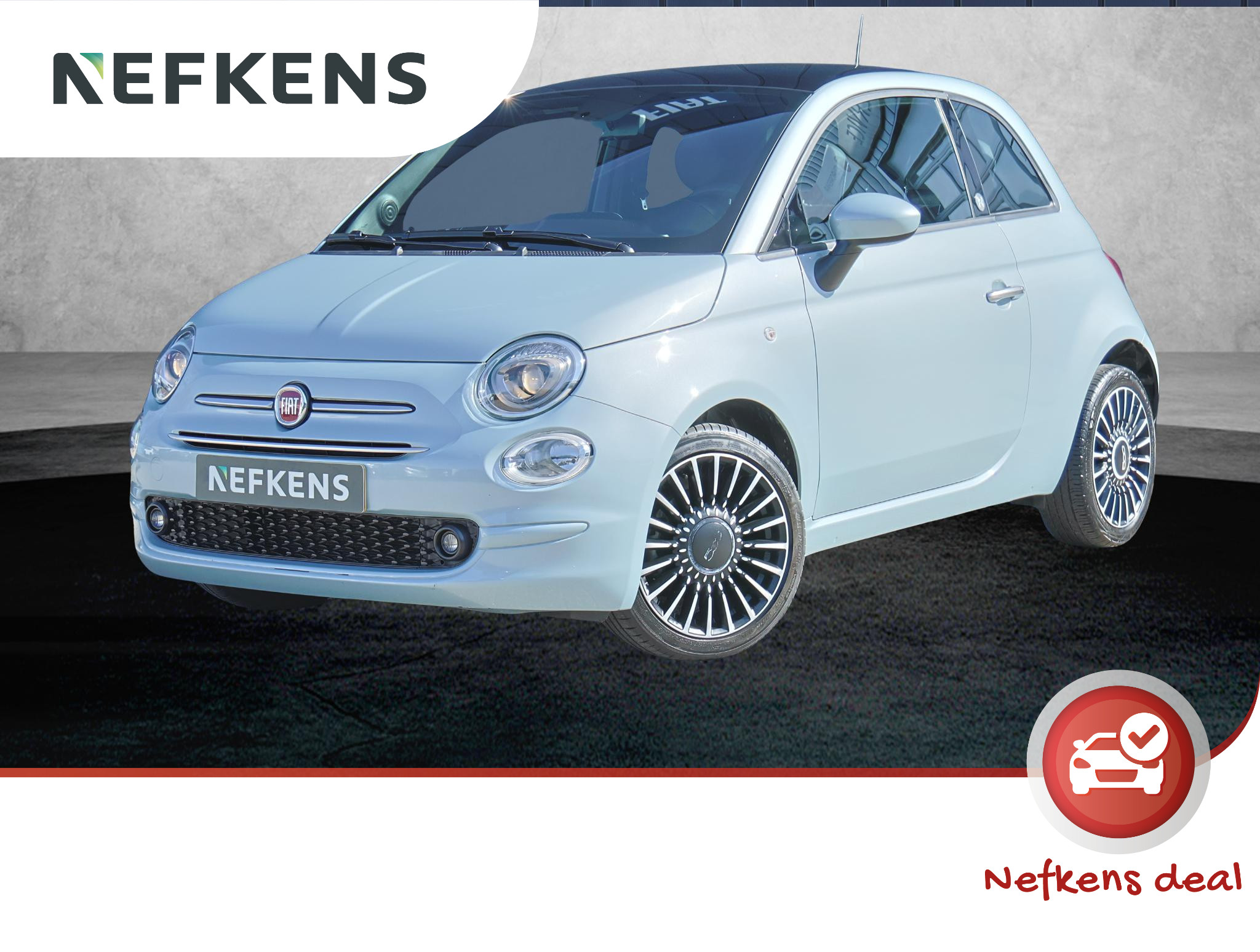 Fiat 500 1.0 Hybrid Launch Edition | 1ste eigenaar | Climate | Navigatie | Panoramadak | Parkeersensoren