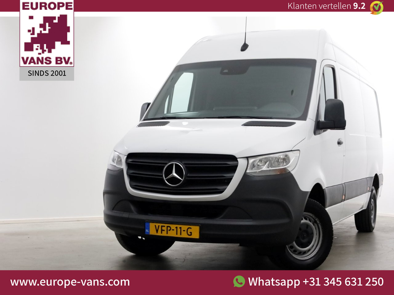 Mercedes-Benz Sprinter 316 CDI 163pk E6 RWD 7G Automaat L2H2 Navi/Camera/Trekhaak 3500kg 03-2020
