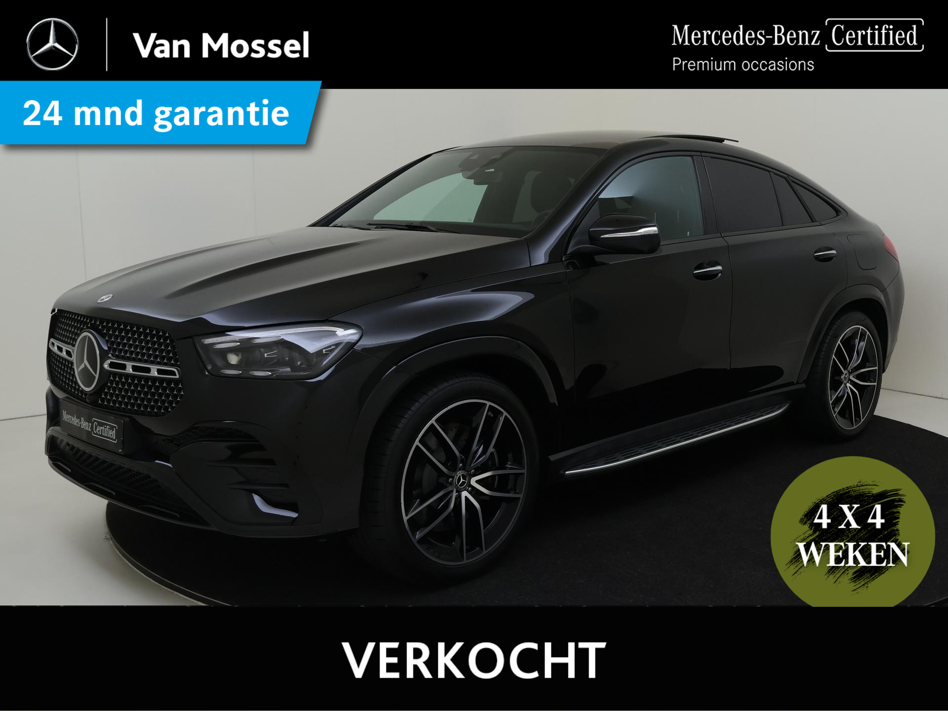 Mercedes-Benz GLE Coupé 400 e 4MATIC AMG Line Premium Plus Mercedes-Benz GLE-klasse Coupé 400 e 4MATIC AMG Line Premium Plus / Panoramadak/ Night/ 22 inch/ AIRMATIC/ Burmester