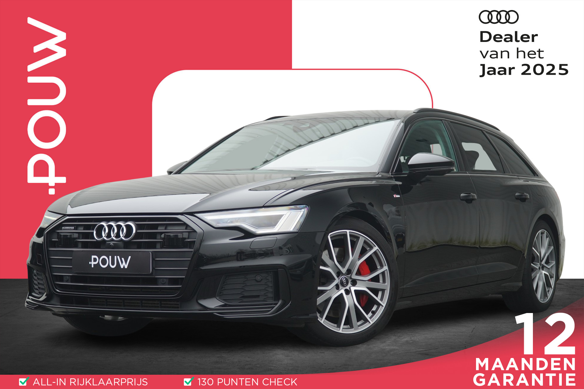Audi A6 Avant 55 TFSI e 367pk quattro Pro Line S Competition | Trekhaak Uitklapbaar | Stoelverwarming | Matrix LED Koplampen