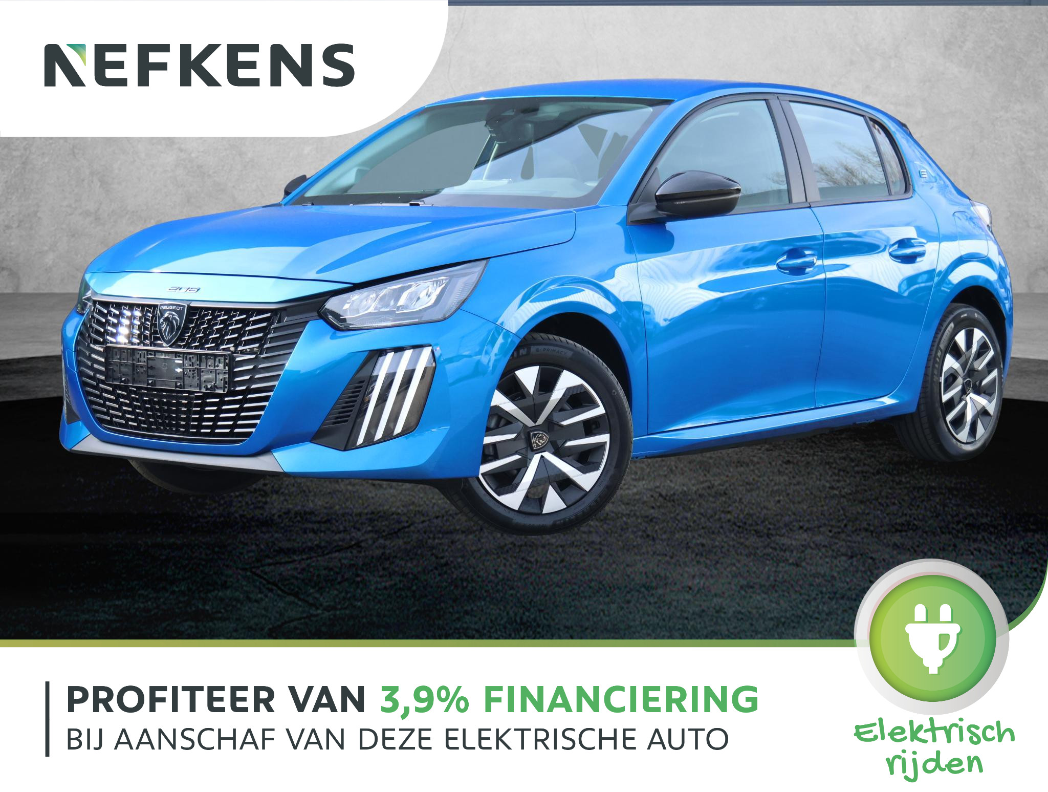 Peugeot e-208 EV Active 51 kWh 156 PK | Showmodel | Plan uw showroombezoek VANDAAG! | 3-Fase | Navigatie-pakket | Apple Carplay/Android Auto