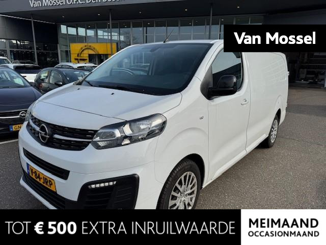 Opel Vivaro 2.0 Diesel 145 L3 | Demo Sale | Techno-NAV Pakket | Exterieur Pakket | Afneembare trekhaak | Scheidingswand met vaste ruit | Reservewiel |