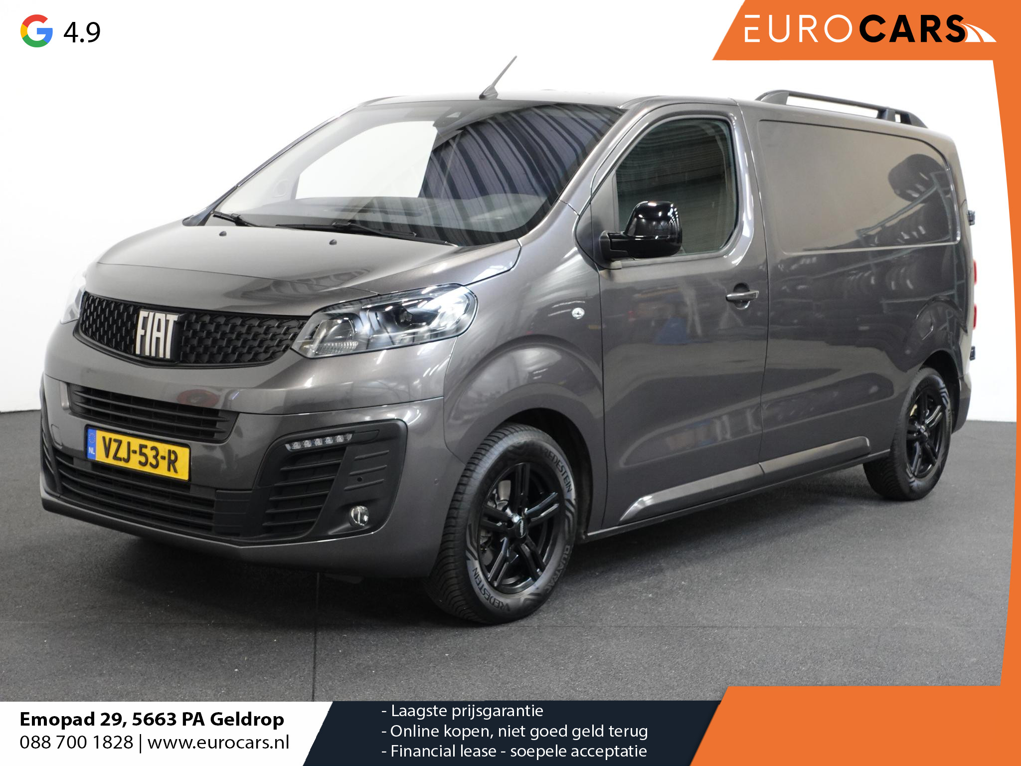 Fiat Scudo 2.0 MultiJet 145pk Automaat L3H1 Navigatie Apple Carplay/ Android Auto Trekhaak Climate control Cruise control