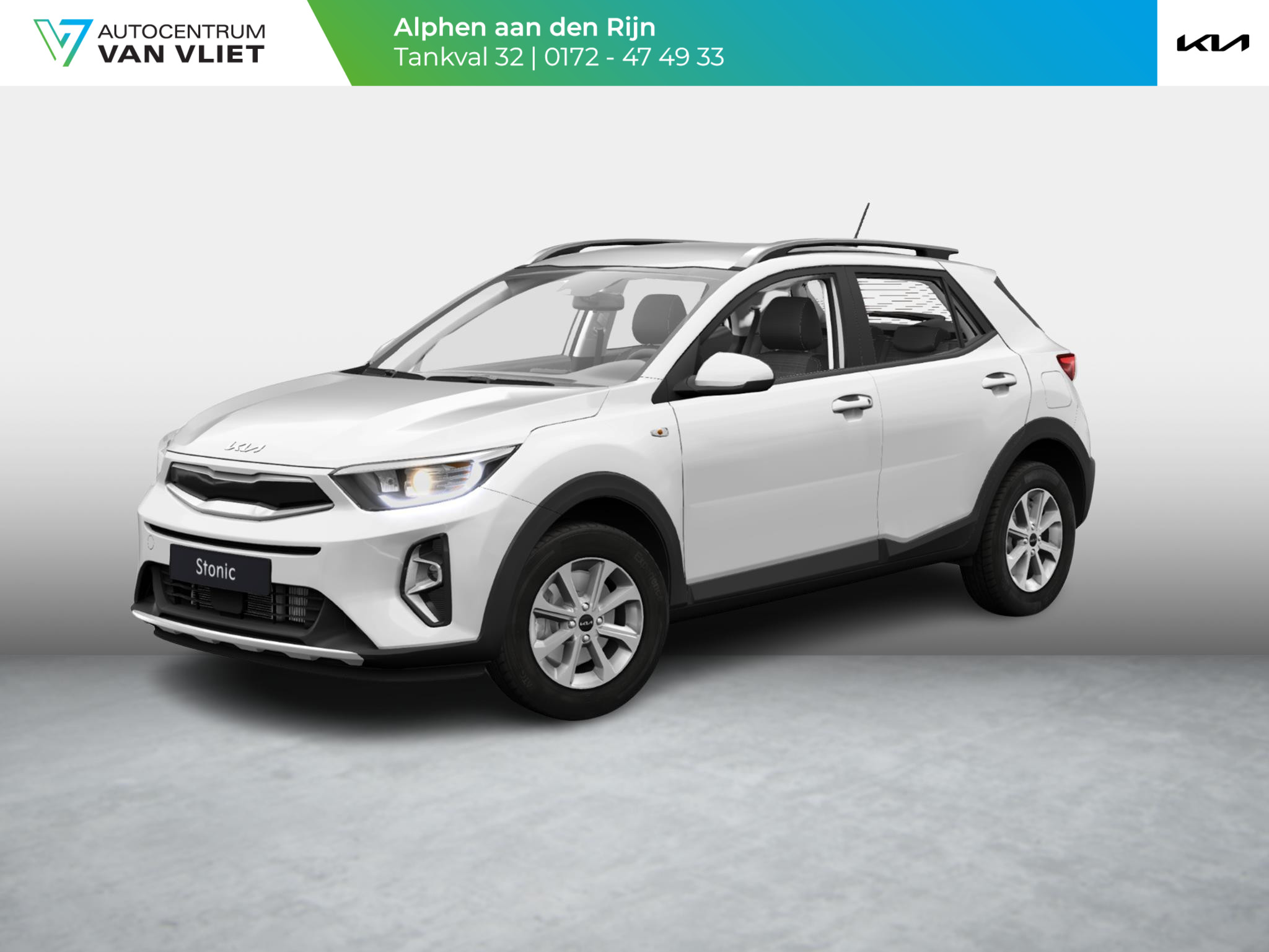 Kia Stonic 1.0 T-GDi MHEV DynamicLine ANWB Private Lease v.a € 399,- | Automaat DCT7 | MY25 | Digitaal Dashboard | LED | Navigatie | Climate Control | Bestelbaar | Snel Leverbaar