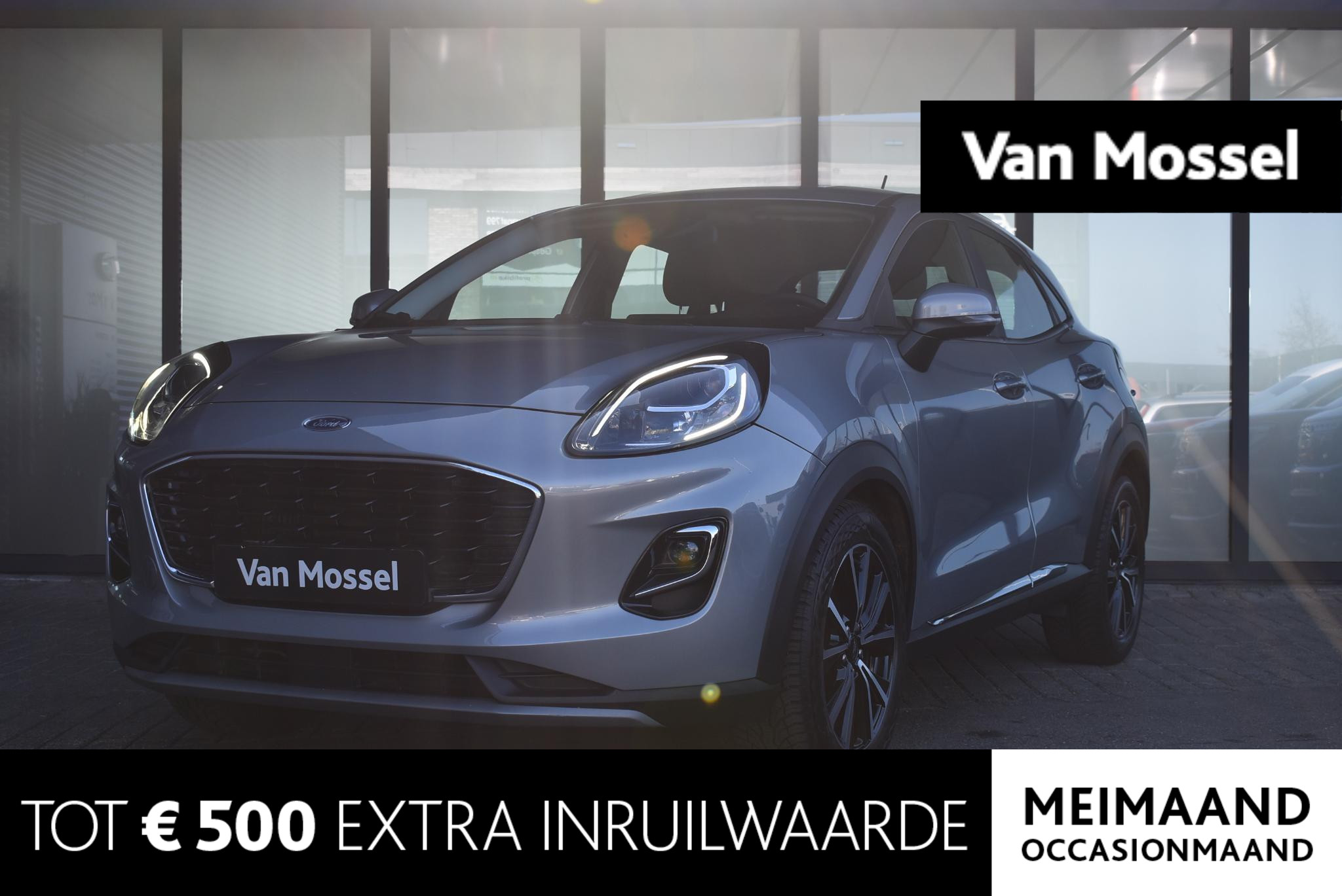 Ford Puma 1.0 EcoBoost Hybrid Titanium BTW Auto | LMV | Parkeersensoren | Apple Carplay & Android Auto | AC | Bluetooth