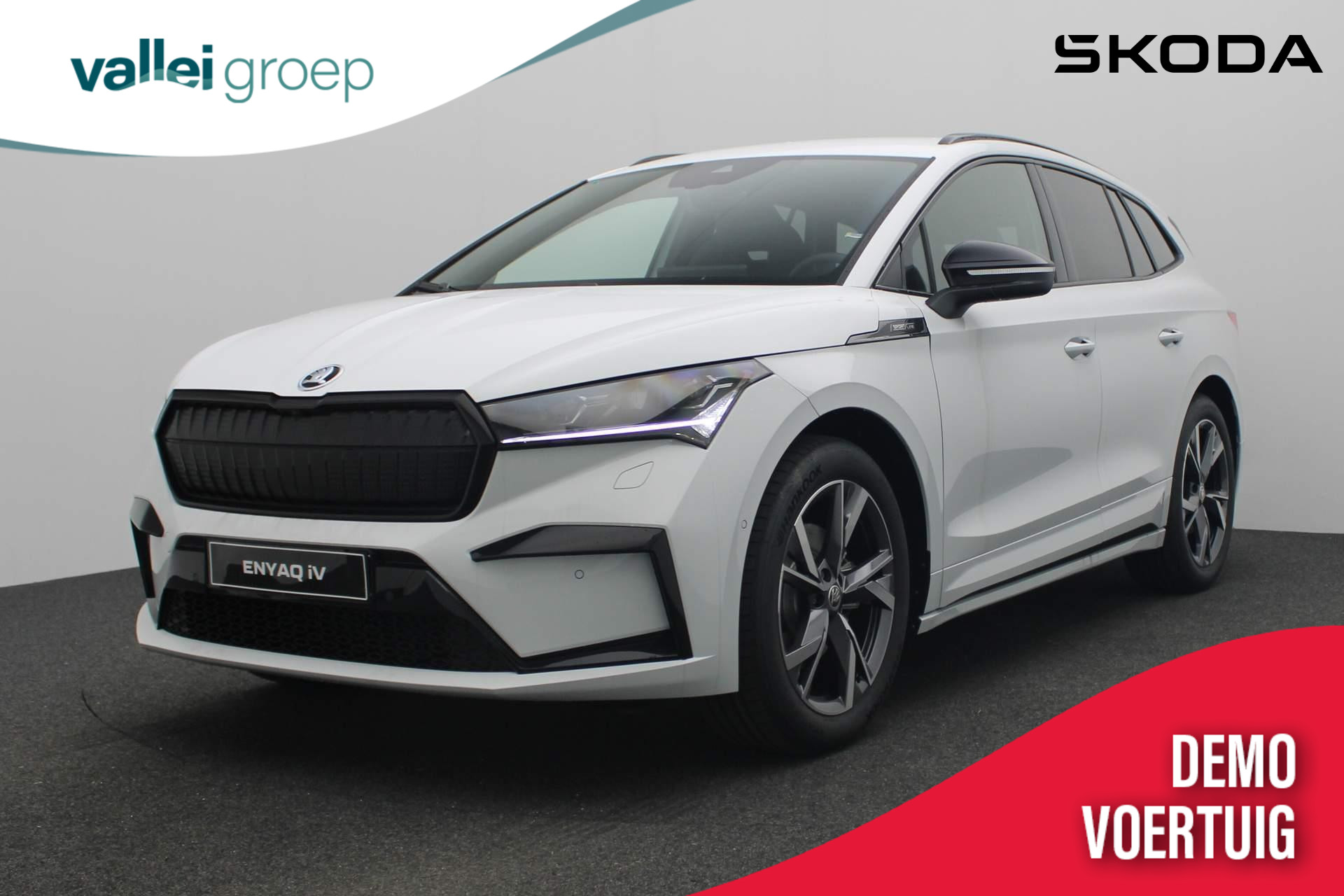 Škoda Enyaq iV 60 Sportline 180PK | DEMO VOORDEEL | Matrix LED | 20 inch | Camera | Navi | Keyless