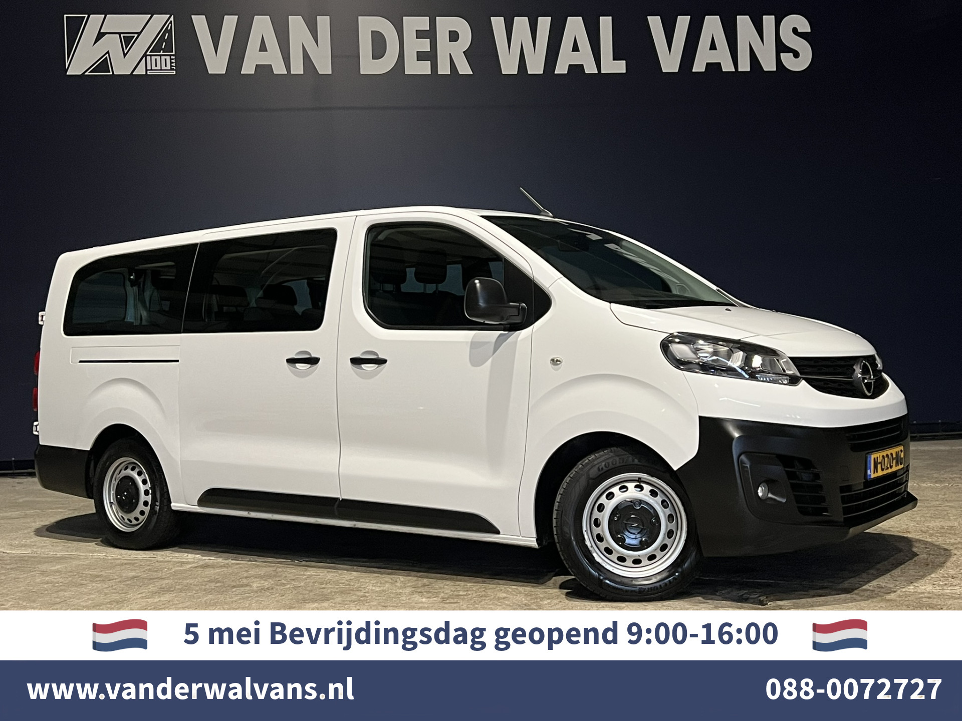 Opel Vivaro Combi Opel Vivaro Combi 1.5 CDTI 120pk *Rijklaar* L3H1 XL 9-Zits Personenbus Euro6 Airco | Navigatie Apple Carplay, Cruisecontrol, Parkeersensoren, Android Auto