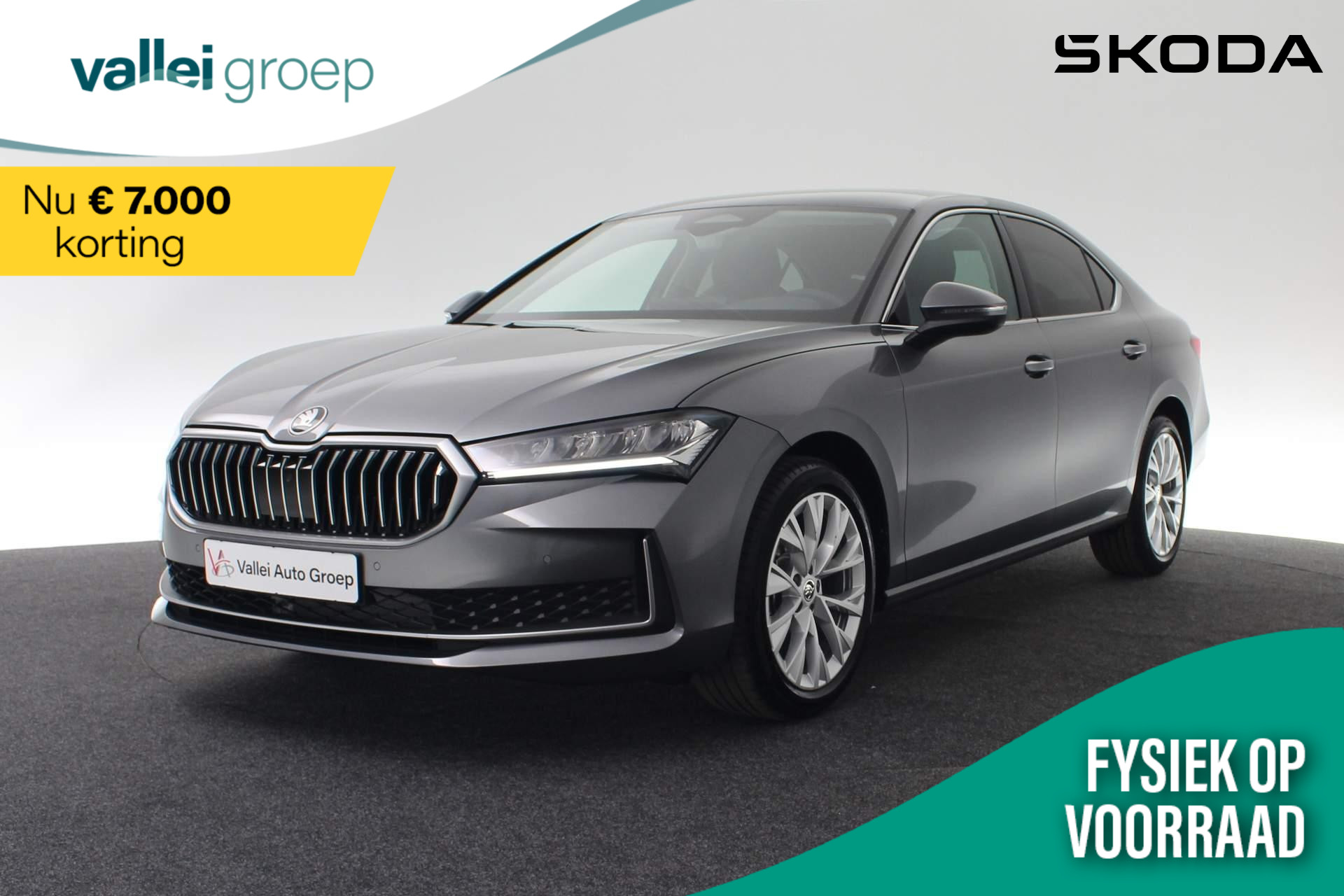 Škoda Superb First Edition 1.5 TSI m-HEV 110 kW / 150 PK Hatchb ack 7 versn. DSG | € 7000,00 korting! Trekhaak | Navigatie | Camera |