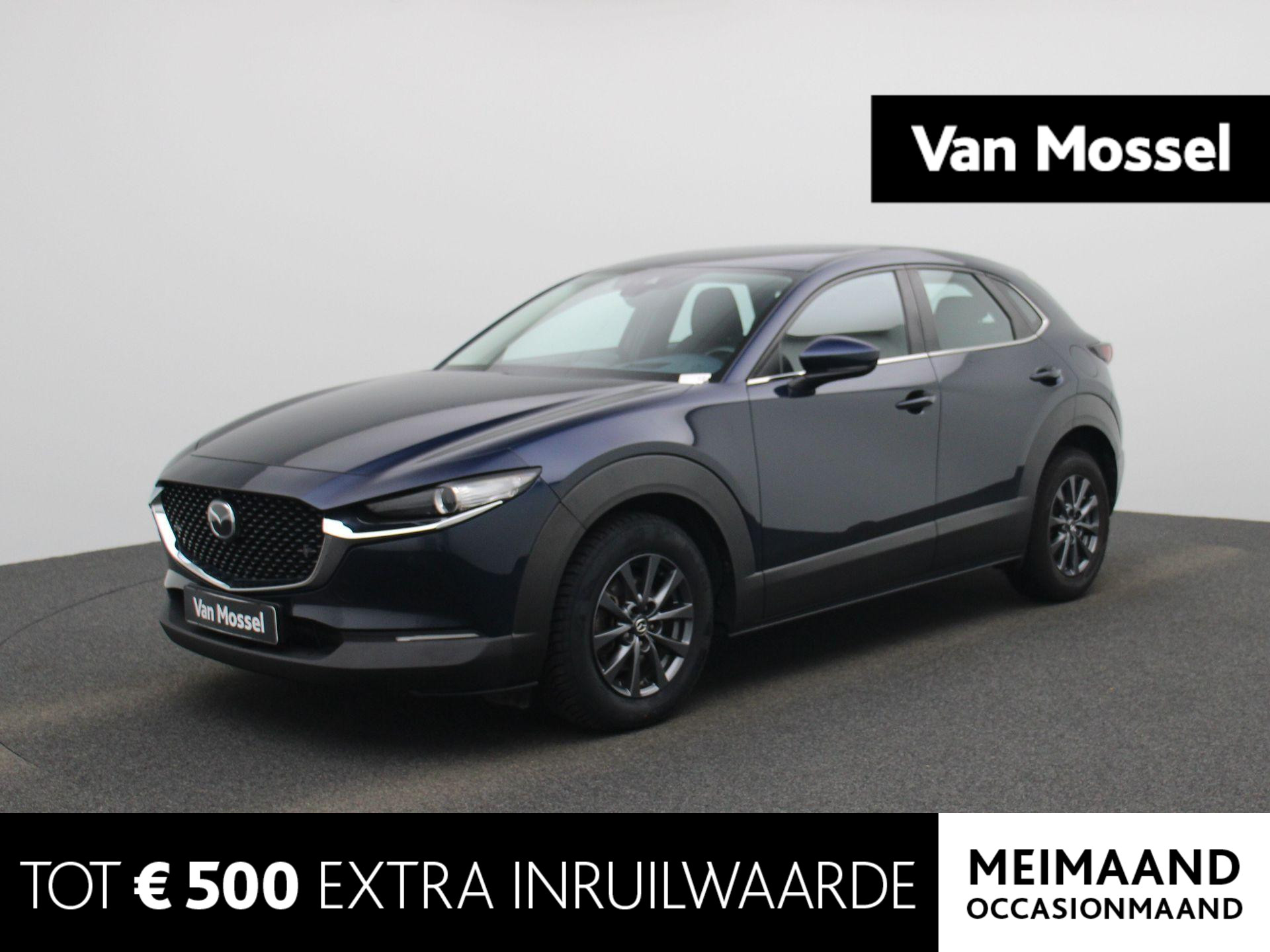 Mazda CX-30 2.0 e-SkyActiv-G M Hybrid Comfort | LMV | parkeer sensoren | Navigatie | Camera | Stoel/Stuur verwarming | Climate control | Cruise control | DAB