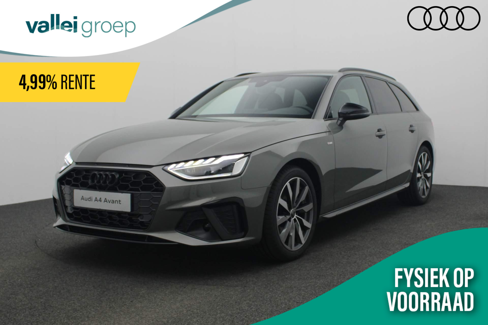 Audi A4 Avant 35 TFSI 150PK S-tronic S edition Competition | Achteruitrijcamera | Privacy glas (donker getint) | Optiekpakket zwart plus