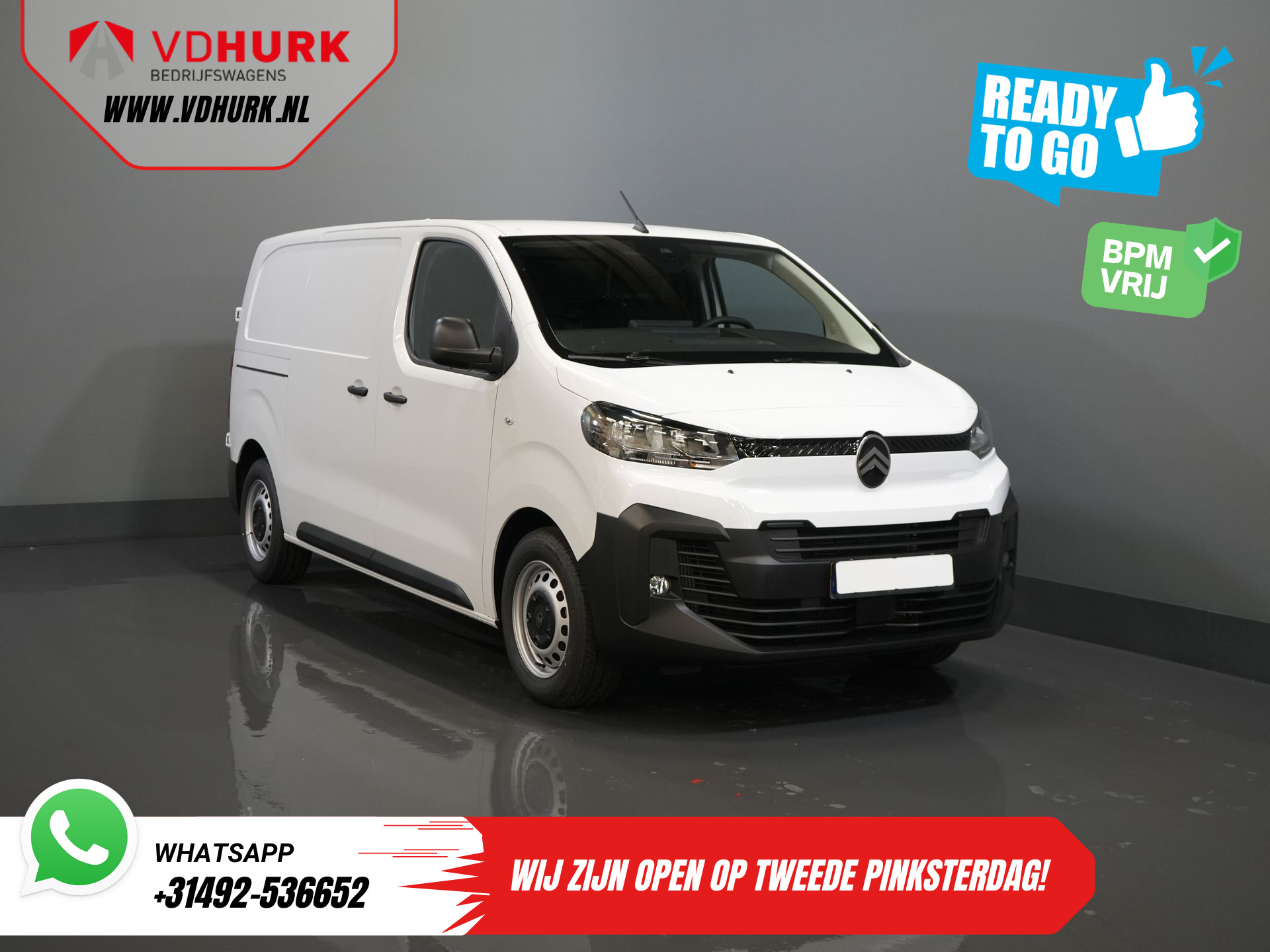 Citroën Jumpy 2.0 HDI 145 pk L2 BPM VRIJ! Virtual Cockpit/ Navi/ Carplay/ Camera/ PDC/ Cruise/ Airco
