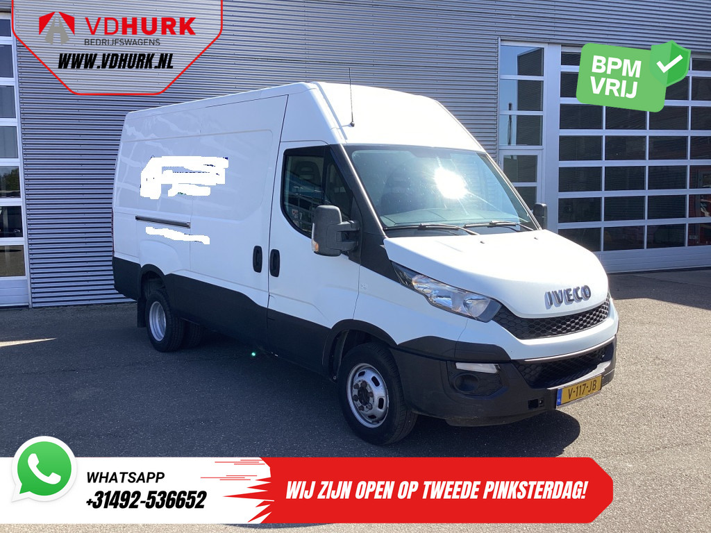 Iveco Daily 35C13V 2.3 L2H2 EXPORT ONLY Dubbel lucht/ 3.5t Trekverm./ Airco/ 3 Persoons/ Gev. Stoel/ Trekhaak