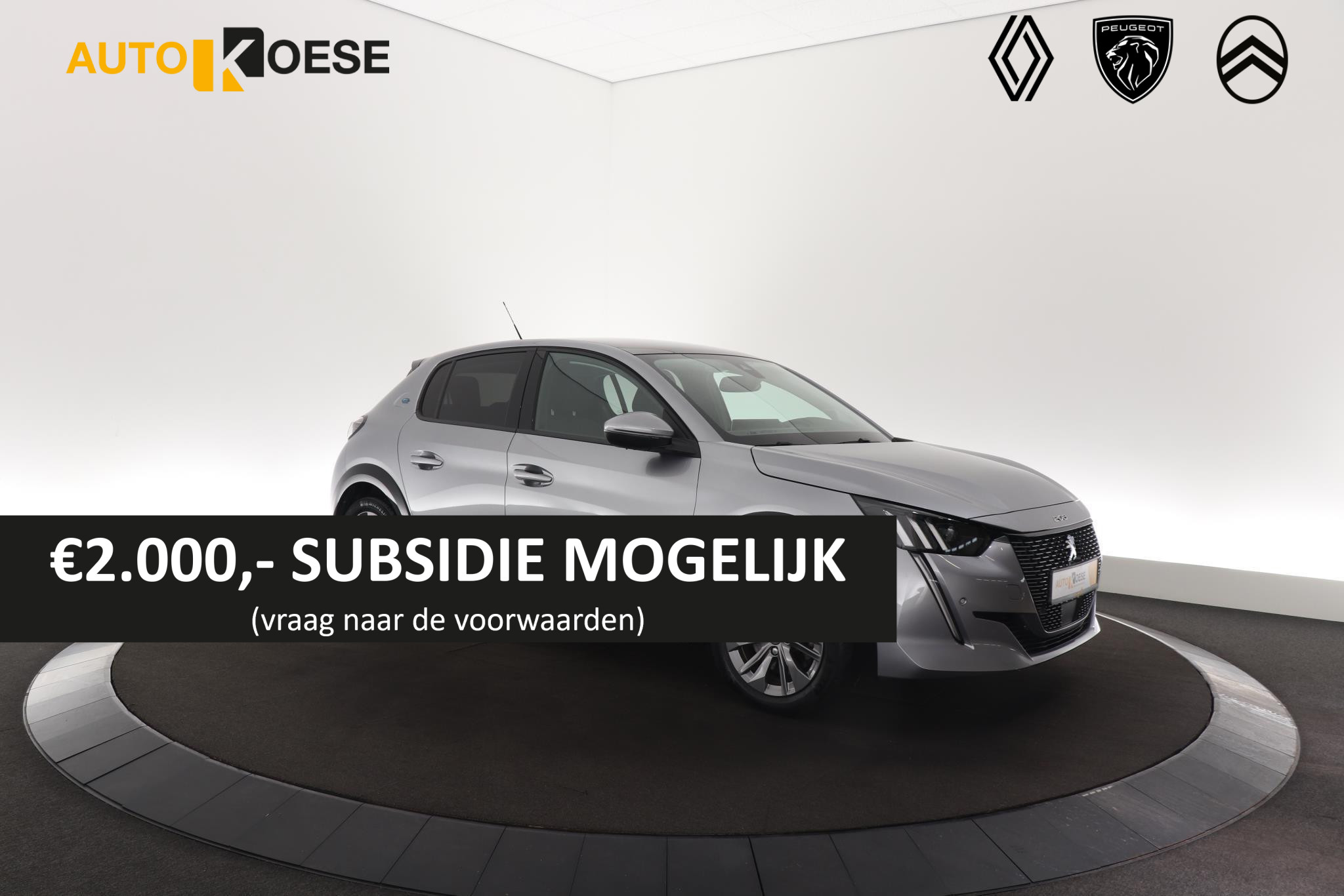 Peugeot e-208 EV Allure 50 kWh 136 | €2.000 Subsidie | Panoramadak | Camera | Navigatie | Parkeersensoren