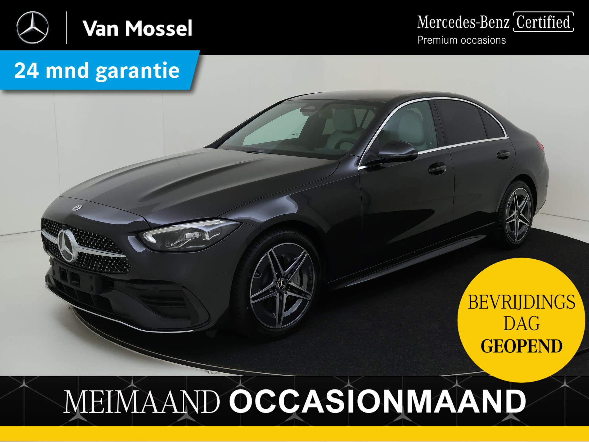 Mercedes-Benz C-Klasse 300 AMG Line /18 Inch /Sfeerverlichting /Memory stoelen /