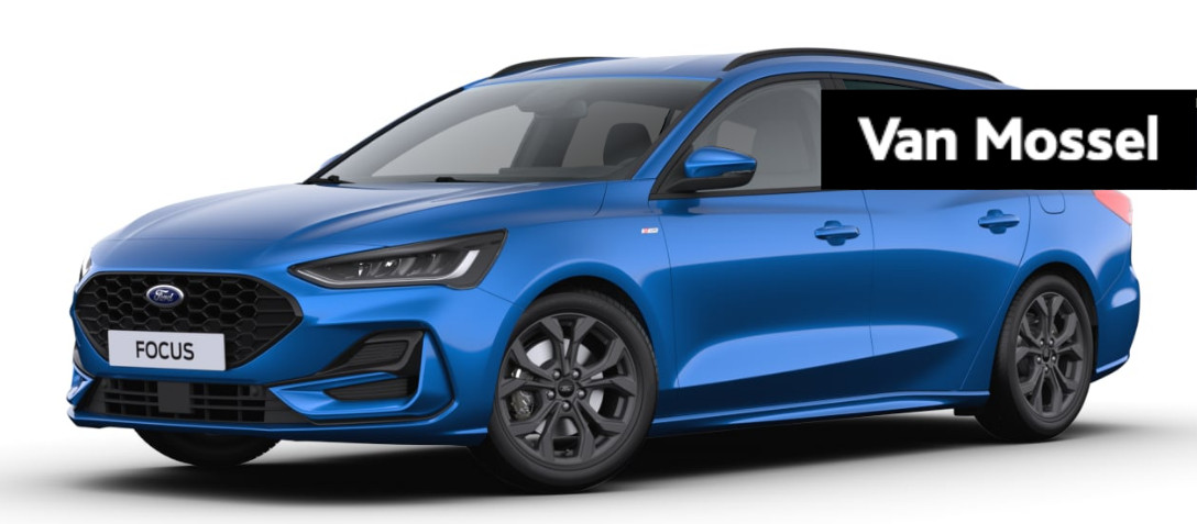 Ford Focus Wagon 1.0 EcoBoost Hybrid ST Line X | NU MET €4.250,00 KORTING!! | AUTOMAAT | 155 PK | WAGON | DESERT ISLAND BLUE |