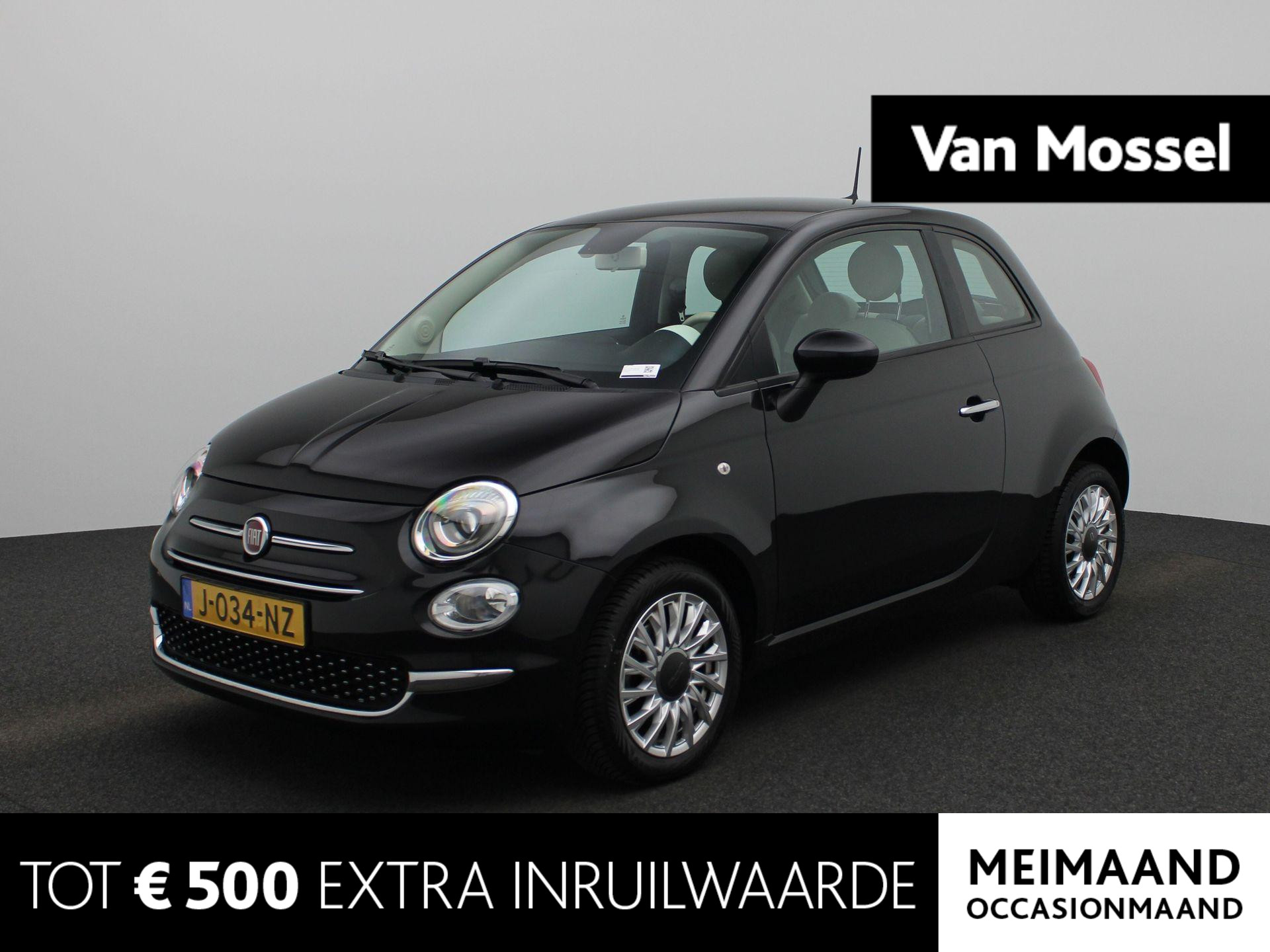 Fiat 500 1.0 Hybrid Lounge NAVIGATIE | AIRCO | CRUISE | ELEKTRISCHE RAMEN | DAB | HYBRIDE | LICHTMETALEN VELGEN | BLUETOOTH |