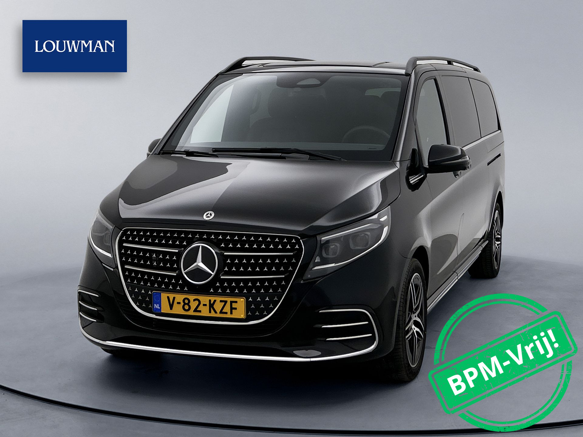 Mercedes-Benz V-Klasse 300d 4-MATIC Extra Lang AMG Avantgarde BPM-Vrij Dubbele Cabine Elektrische Schuifdeuren 360 Graden Camera Adaptieve Cruise Control
