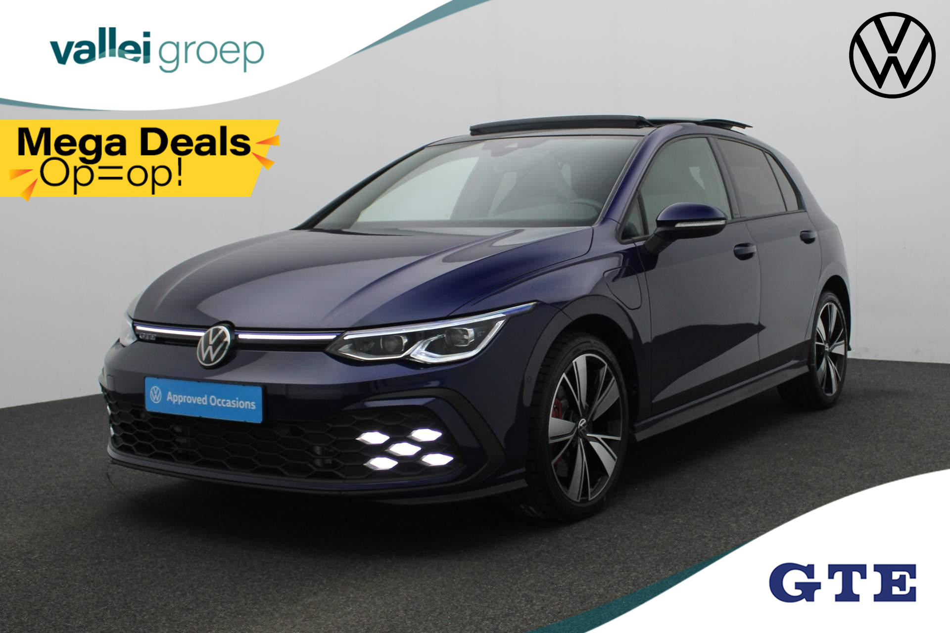 Volkswagen Golf 1.4 245PK DSG eHybrid GTE | Pano | IQ Light | Keyless | LED mistlampen | Navi | Camera | ACC | 18 inch | Apple Carplay / Android Auto