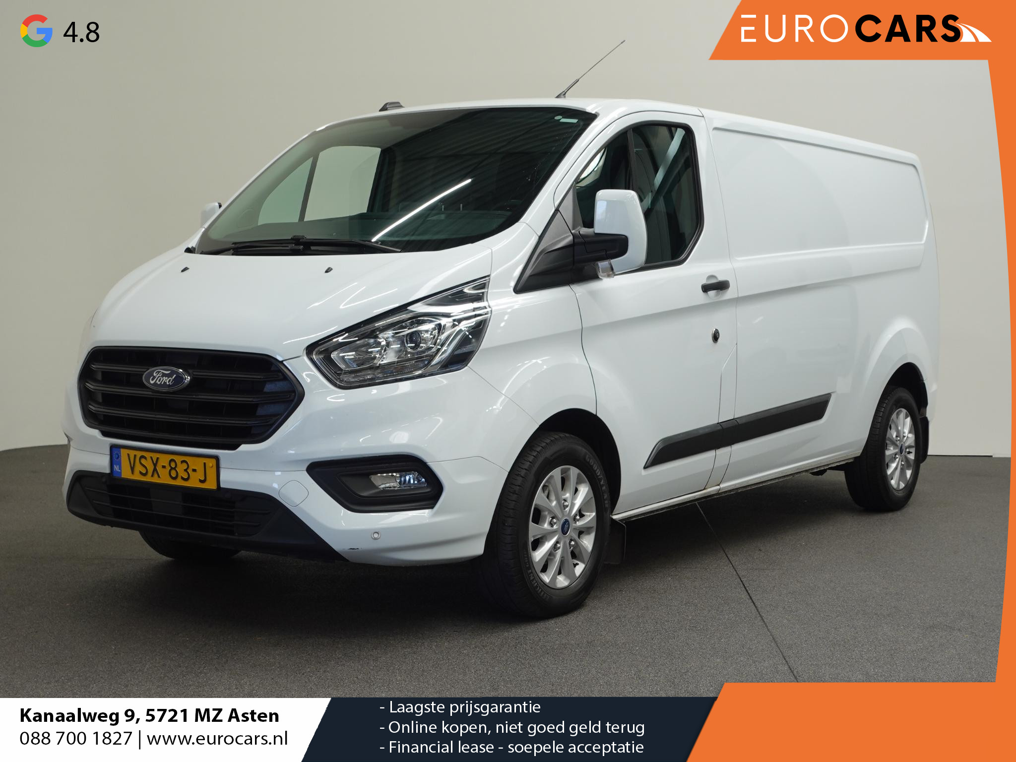 Ford Transit Custom 300 L2H1 Trend Navigatie Camera Trekhaak Bluetooth Cruise control Airco