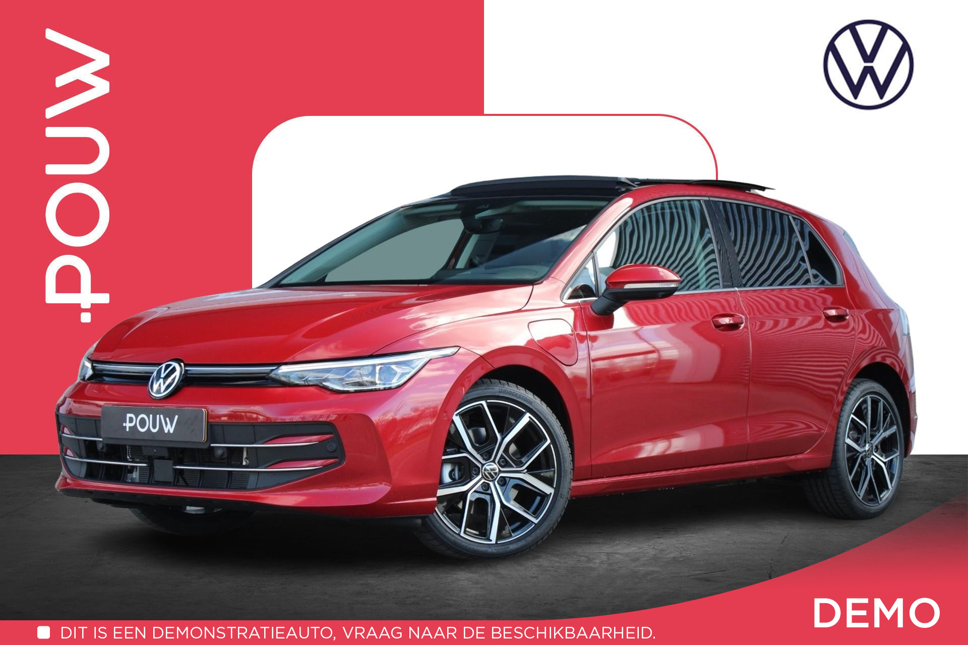 Volkswagen Golf 1.5 TSI 204pk DSG eHybrid Style Edition | Panoramadak | Head-up | Trekhaak Wegklapbaar
