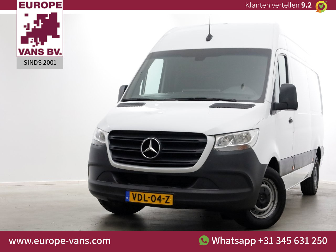 Mercedes-Benz Sprinter 316 CDI 163pk E6 RWD L2H2 7G Automaat Airco/Navi Trekgewicht 3500kg 12-2019