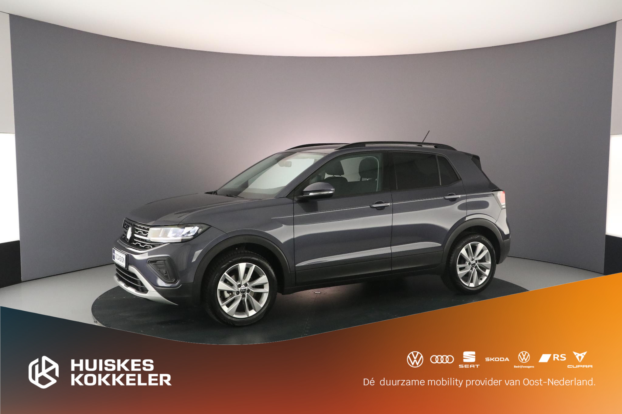 Volkswagen T-Cross Life Edition 1.0 TSI 95pk Adaptive cruise control, Achteruitrijcamera, LED koplampen, App connect, Parkeersensor achter, Airco, DAB, Radio, Keyless start