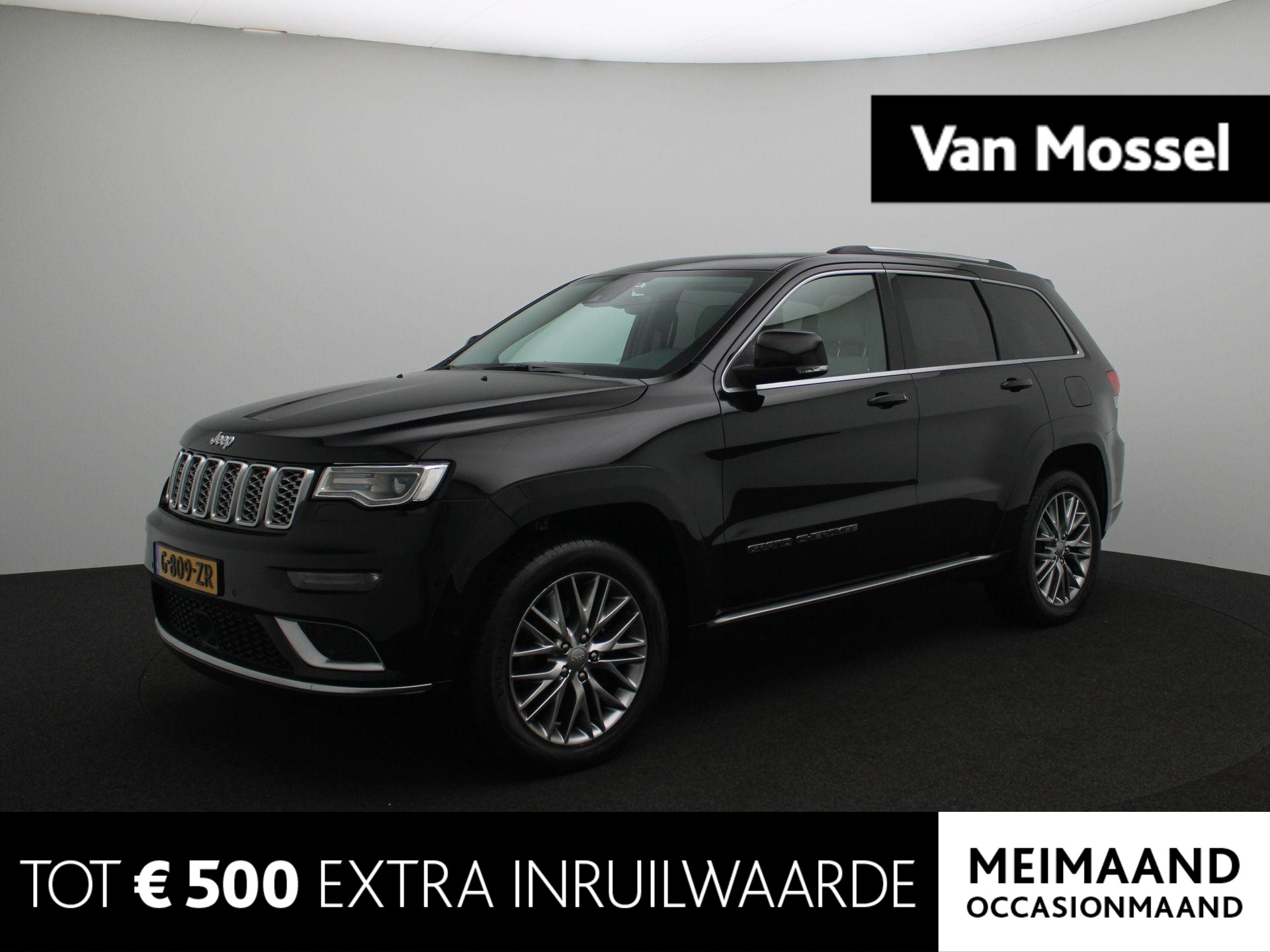 Jeep Grand Cherokee S 3.0 CRD Aut. 250pk | Geel Kenteken | 4x4 | Luchtvering | Panorama dak | Cruise Control | Leder | Camera |