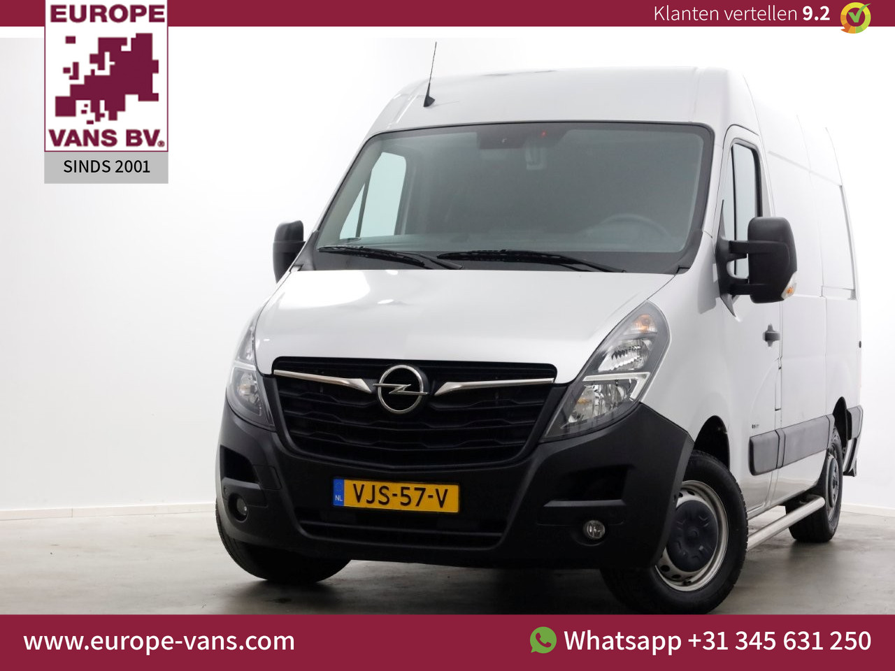 Opel Movano 2.3 Turbo 180pk Automaat L1H2 Airco/Navi/Camera 03-2021