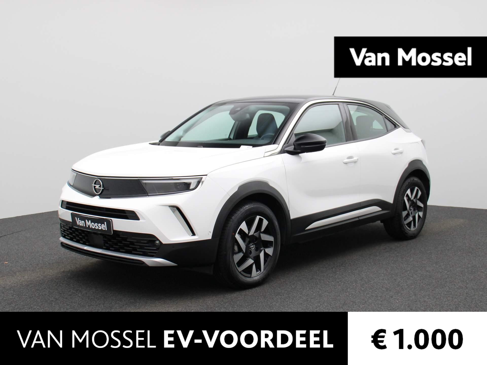 Opel Mokka-e Elegance 50-kWh | ACHTERUITRIJCAMERA | APPLE CARPLAY - ANDROID AUTO | LANE ASSIST | NAVIGATIE | CLIMATE CONTROL | ADAPTIVE CRUISE CONTROL | PARKEERSENSOREN VOOR + ACHTER | LED VERLICHTING | LICHTMETALEN VELGEN |