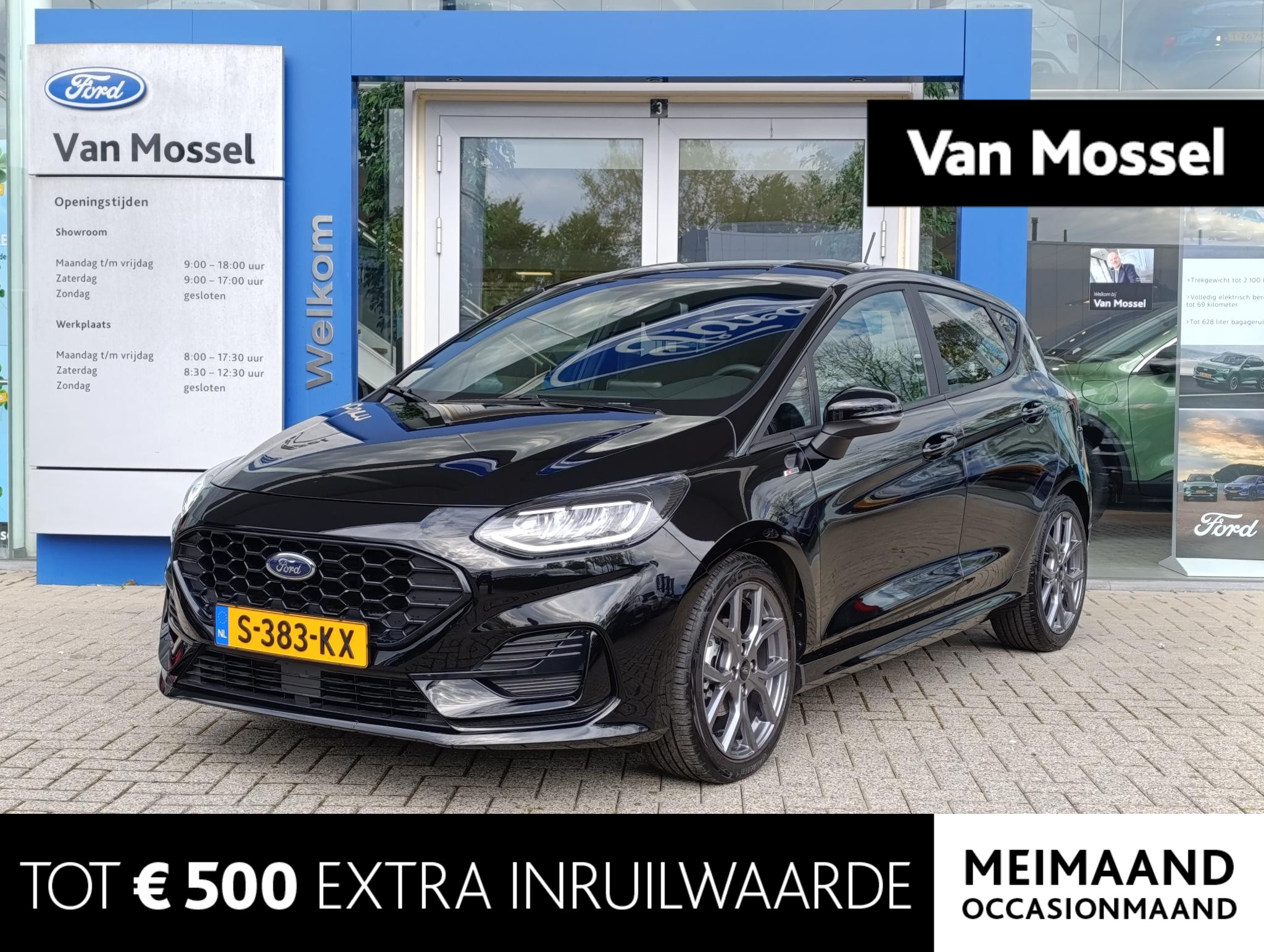 Ford Fiesta 1.0 EcoBoost Hybrid ST-Line X | Automaat | Achteruitrijcamera | LMV