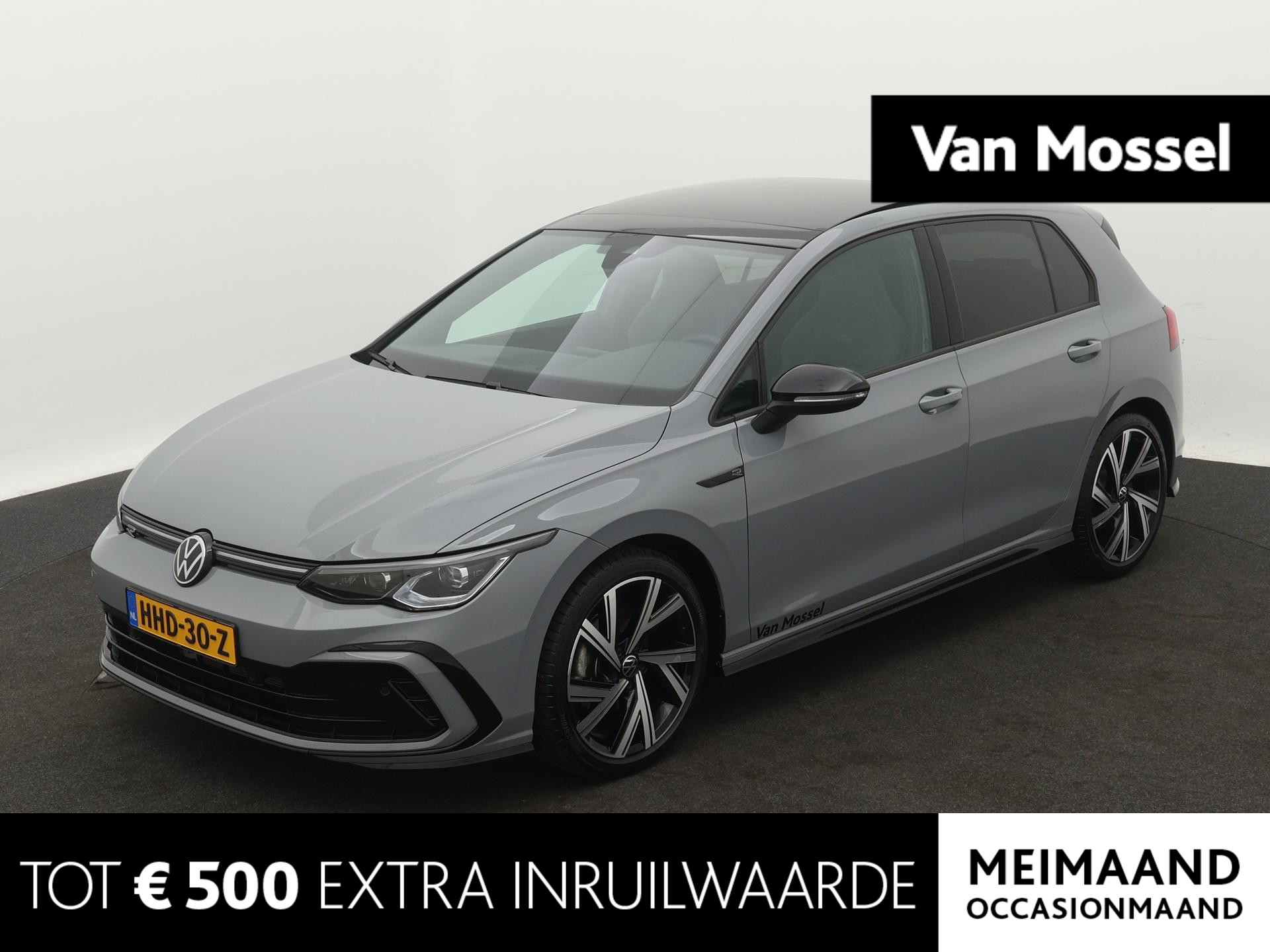 Volkswagen Golf 1.5 eTSI R-Line Business | PANORAMADAK | IQ LIGHTS | STOEL + STUURVERWARMING | APPLE CARPLAY | KEYLESS | SFEERVERLICHTING | ADAPTIEVE CRUISE CONTROL |