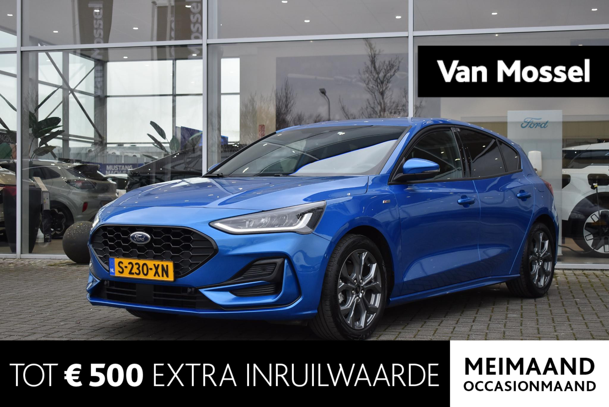 Ford Focus 1.0 EcoBoost Hybrid ST Line | Adaptieve Cruise Control | Climate Control | Achteruitrij Camera | BLIS | Winterpakket | Apple Carplay/Android Auto |