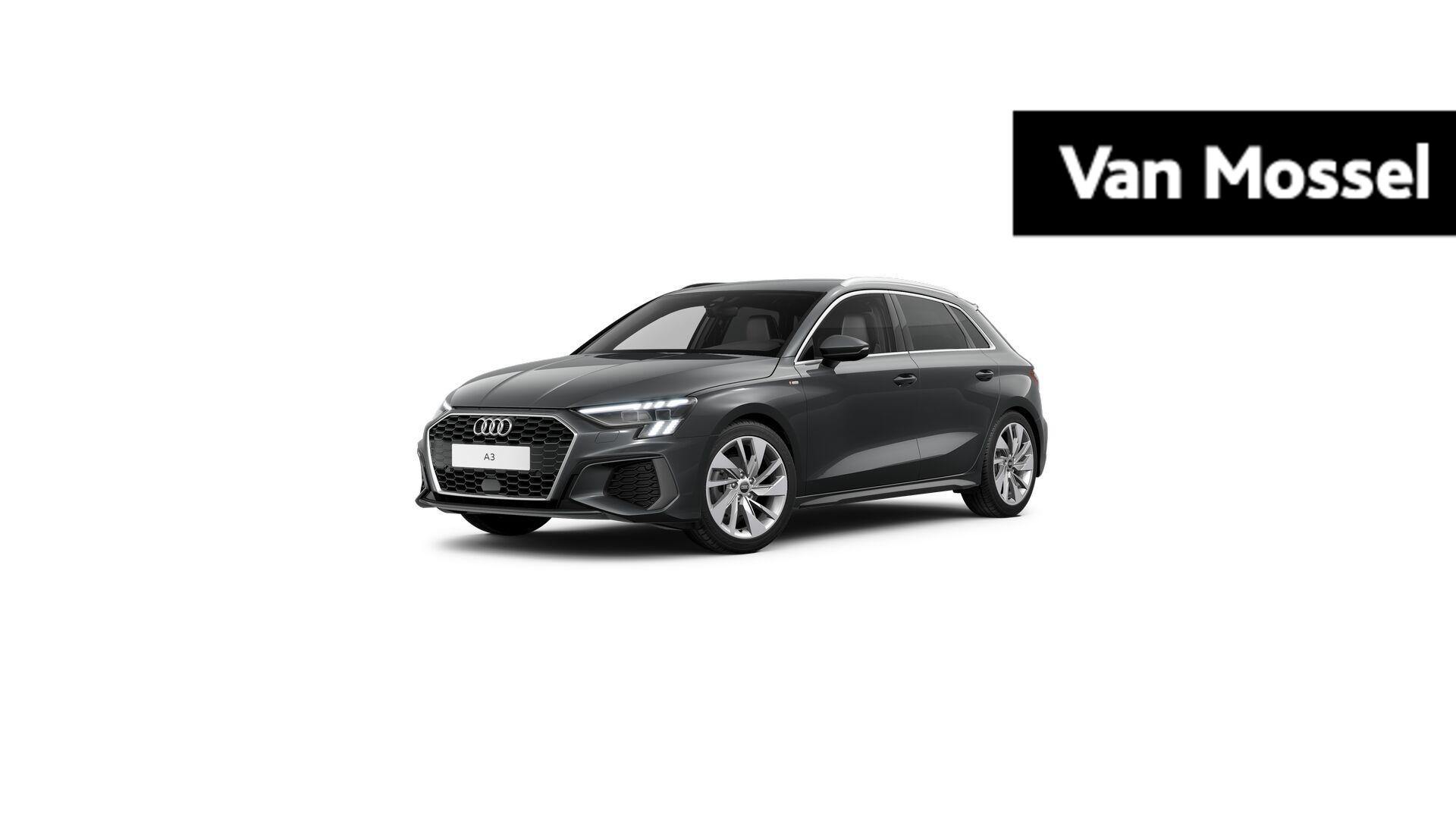Audi A3 Sportback 30 TFSI S edition 110 PK | S-line | Automaat | Cruise Control | Climate Control | Stoelverwarming | Virtual Cockpit | LED Matrix | Lichtmetalen velgen | Privacy glass |