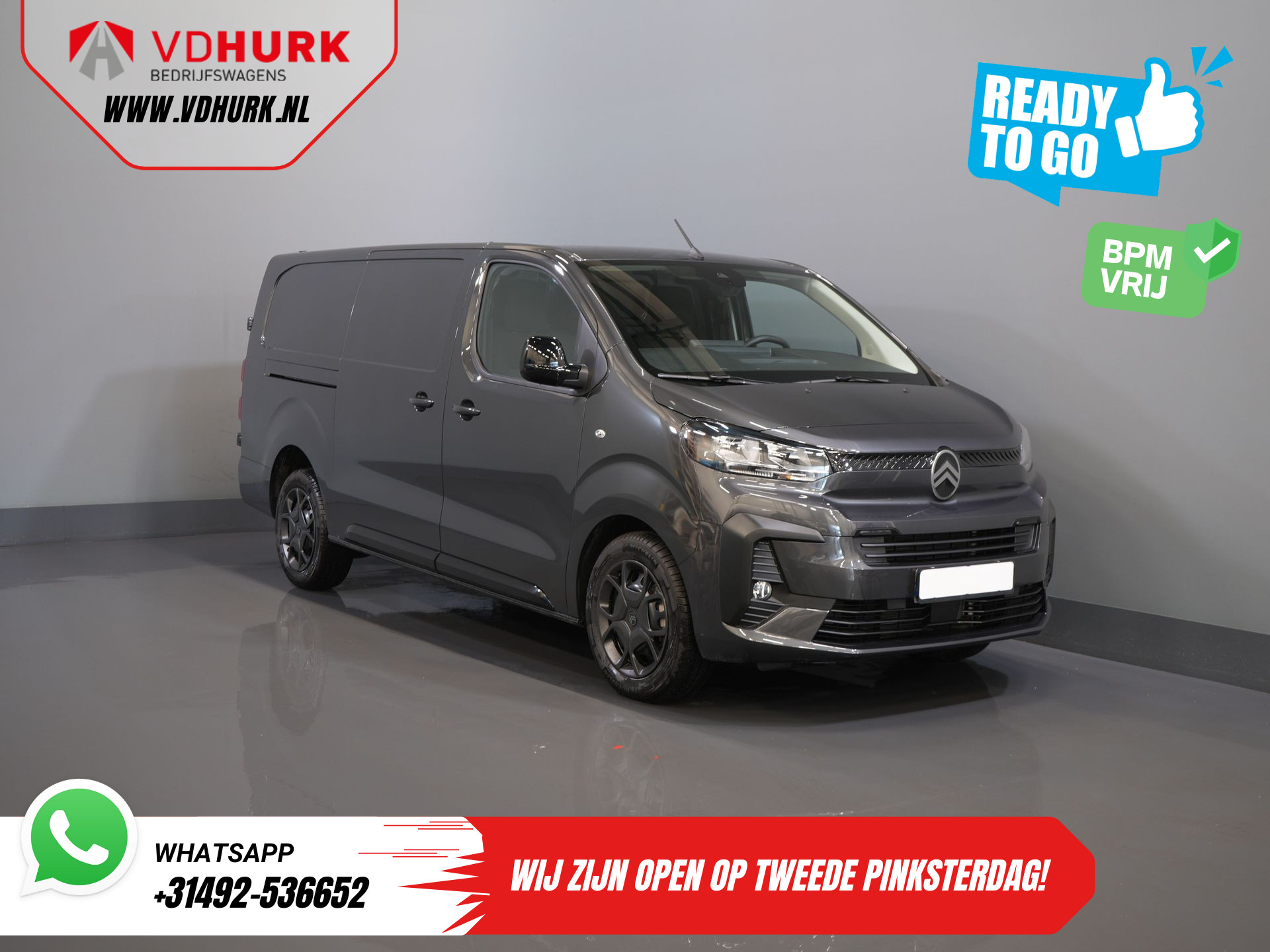 Citroën Jumpy 2.0 HDI 180 pk Aut. L3 BPM VRIJ! 2x Schuifdeur/ Navi/ Carplay/ Camera/ PDC/ Cruise/ Airco