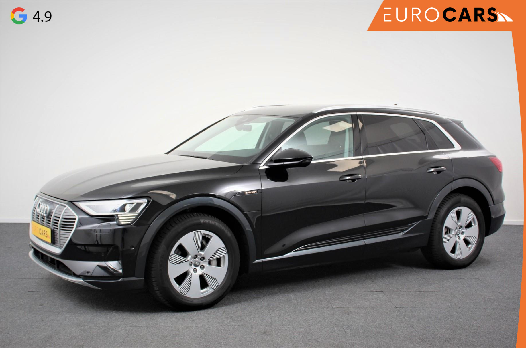 Audi e-tron e-tron 55 quattro Navigatie Climate Control 4 zone's Leder Virtuele Cockpit Cruise control adaptief Camera Parkeer sensoren Lichtmetalen Velgen 19"