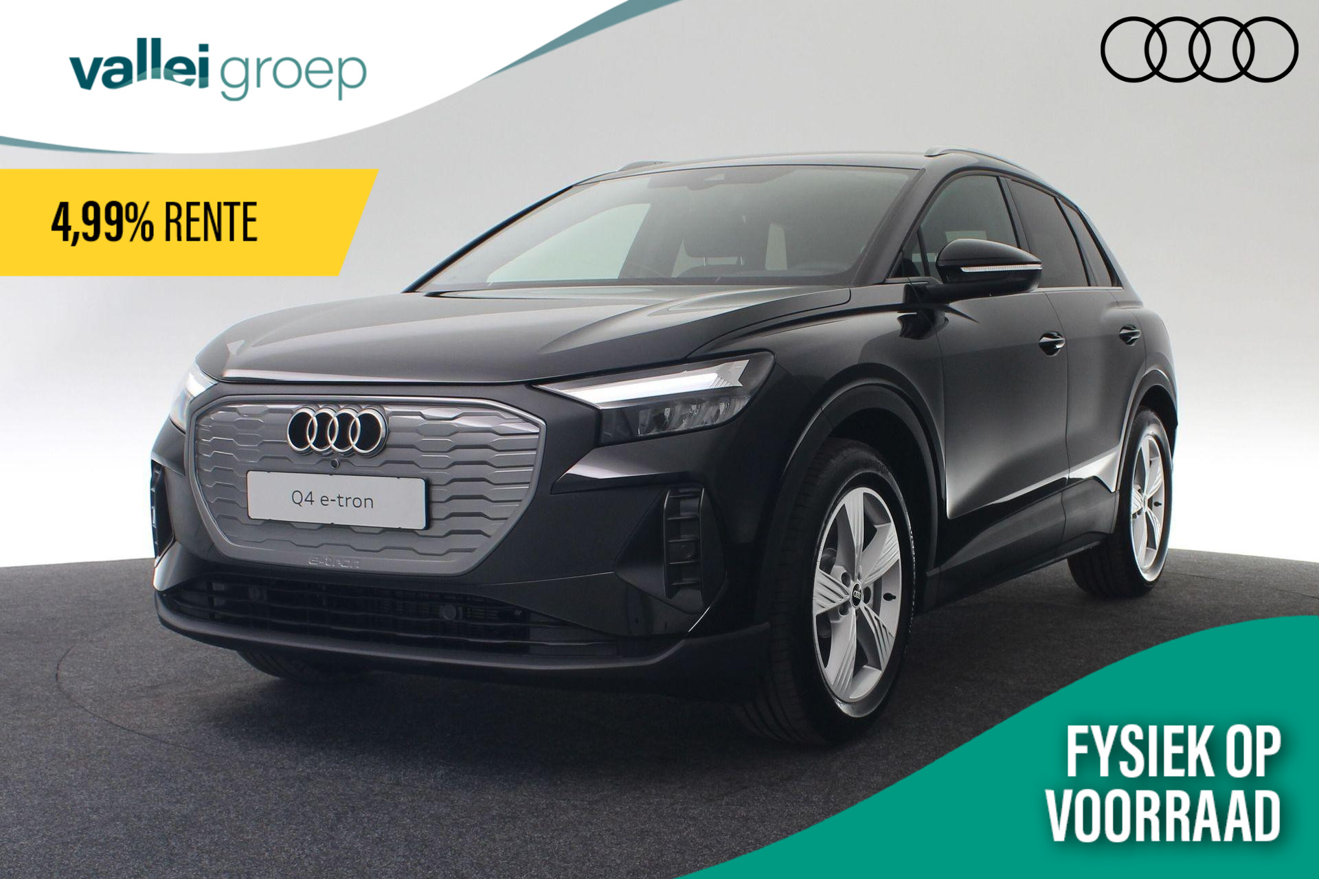 Audi Q4 e-tron Edition 45 82Kwh 210 kW / 286 pk quattro | Mmi navigatie pro | Privacy glas (donker getint) | Sonos premium