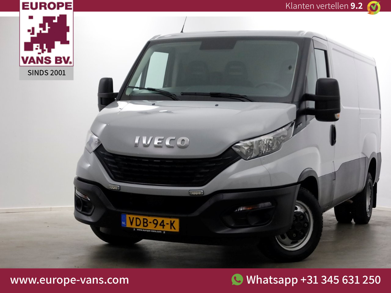 Iveco Daily 35C16 160pk E6 L2H1 Dubbel Lucht Trekhaak 3500kg 10-2019