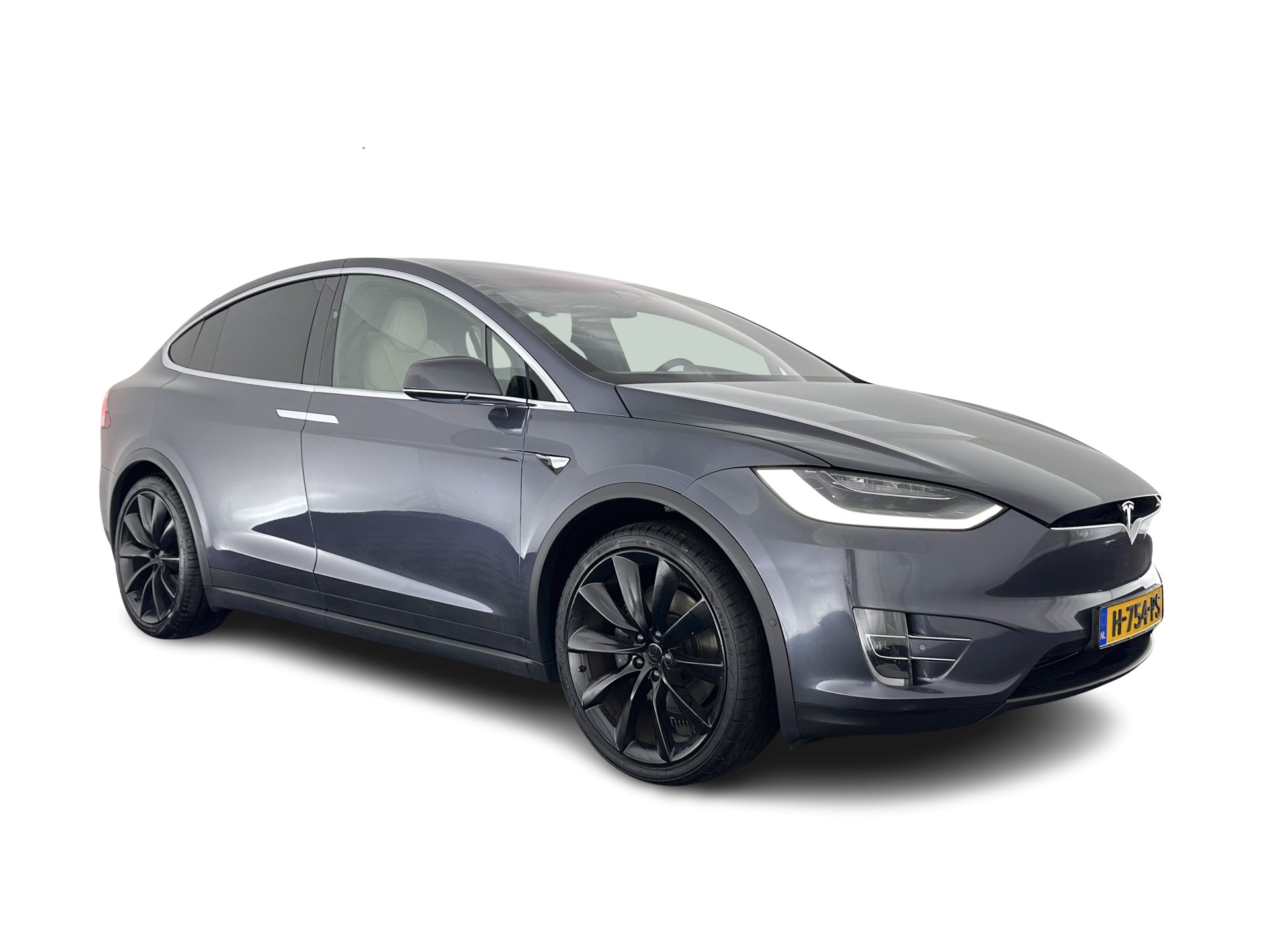 Tesla Model X Long Range [ 7-Pers. ] *AUTO-PILOT | FULL-LEATHER | NAVI-FULLMAP | CCS-FASTLOADER | FULL-LED | AIR-SUSPENSION | DIGI-COCKPIT | KEYLESS | CAMERA | DAB+ | COMFORT-SEATS | 22''ALU*