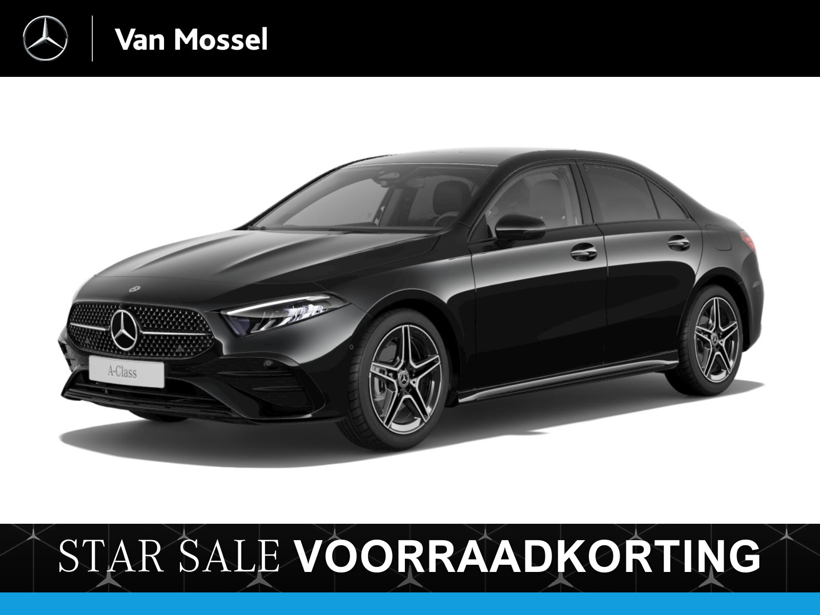 Mercedes-Benz A-Klasse 180 Star Edition AMG Line Nightpakket / Panorama-schuifdak / Smartphone-integratie / Dodehoekassistent