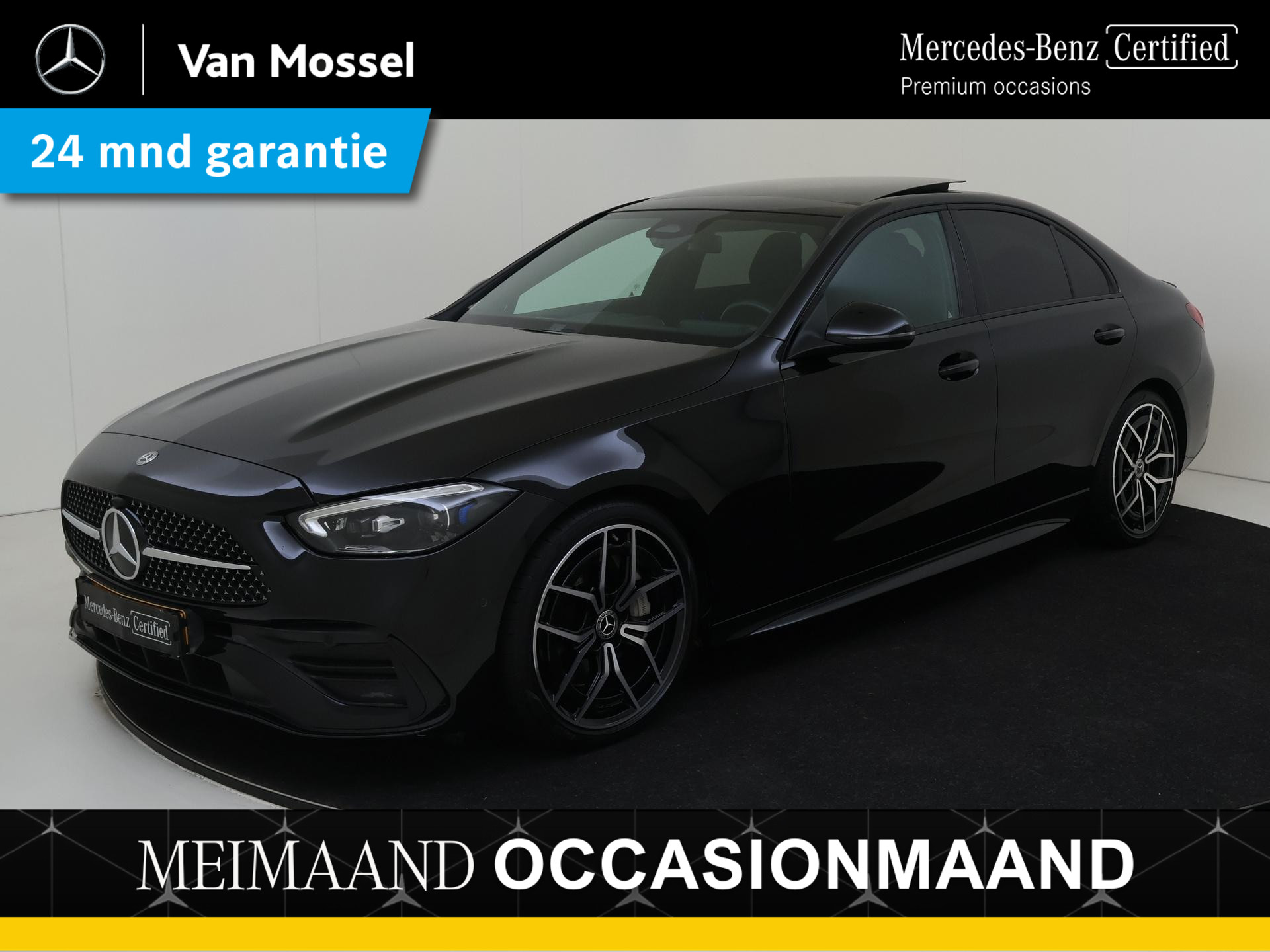 Mercedes-Benz C-Klasse 300 4MATIC AMG Line / Panoramadak/ 19 inch/ Burmester/ Digital Light/