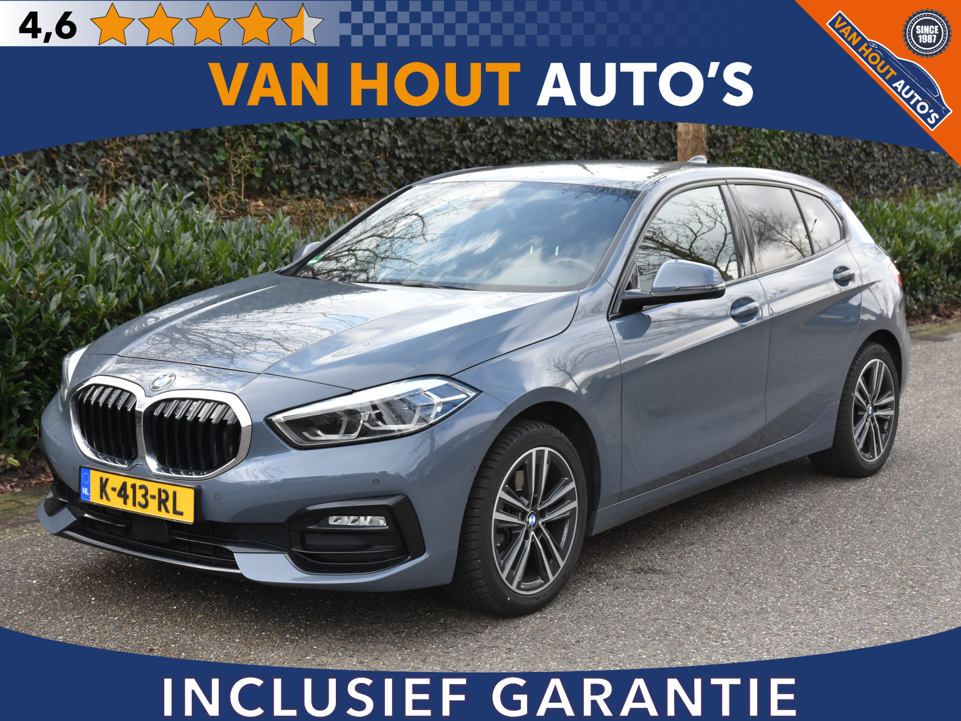 BMW 1 Serie 118i High Executive SPORTLINE | SPORTLEDER | TREKHAAK | STOEL/STUUR VERW