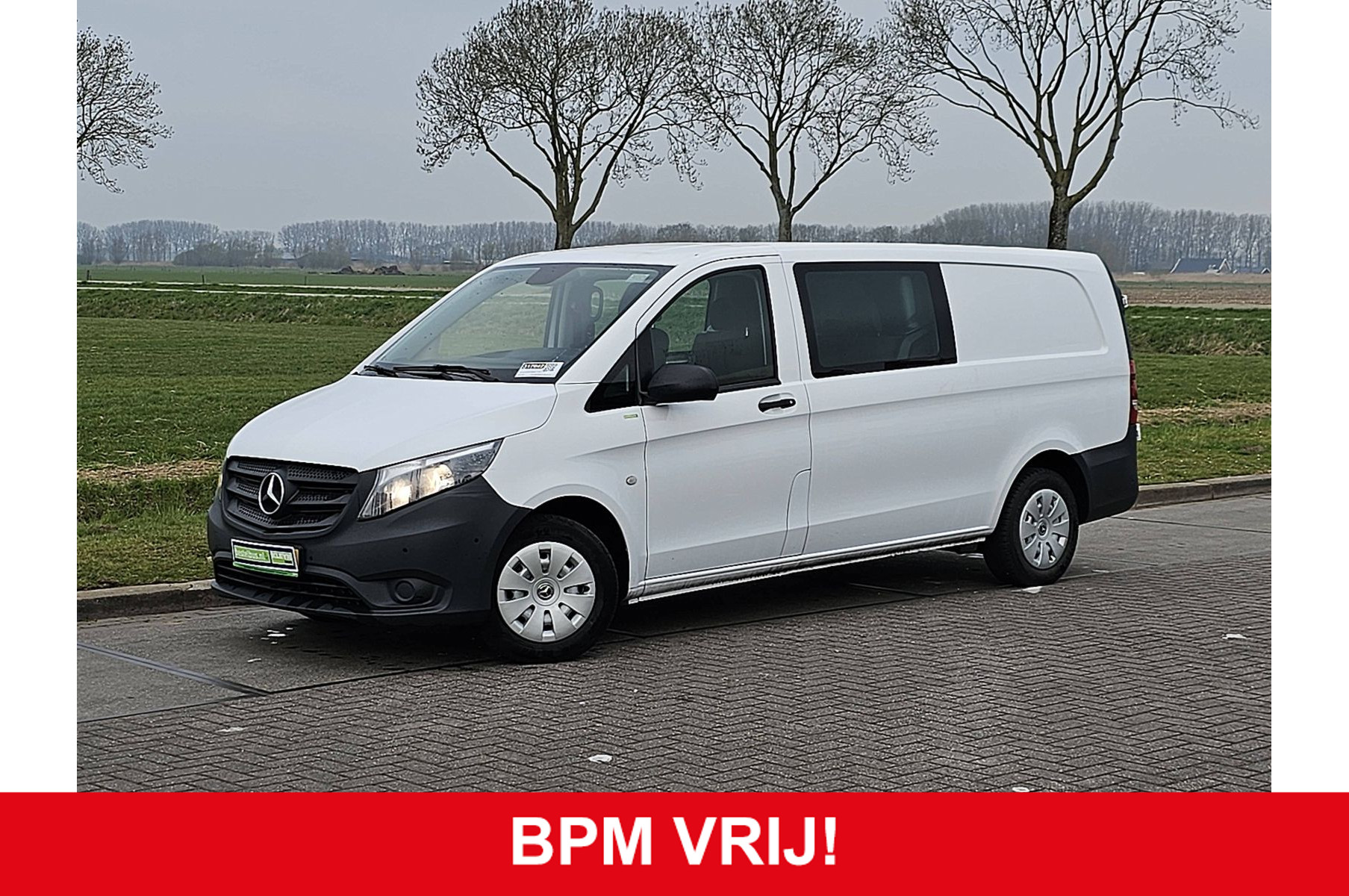 Mercedes-Benz Vito 116 CDI L3 Dubbel Cabine Airco 163Pk Euro6 NAP !