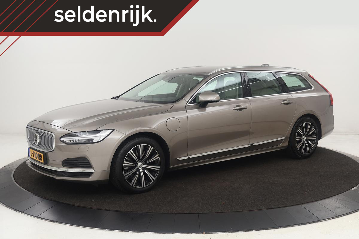 Volvo V90 2.0 T6 AWD Recharge Business Pro | Trekhaak | Leder | Stoel & stuurverwarming | Harman/Kardon | Adaptive cruise | Camera | Carplay | Keyless | Navigatie