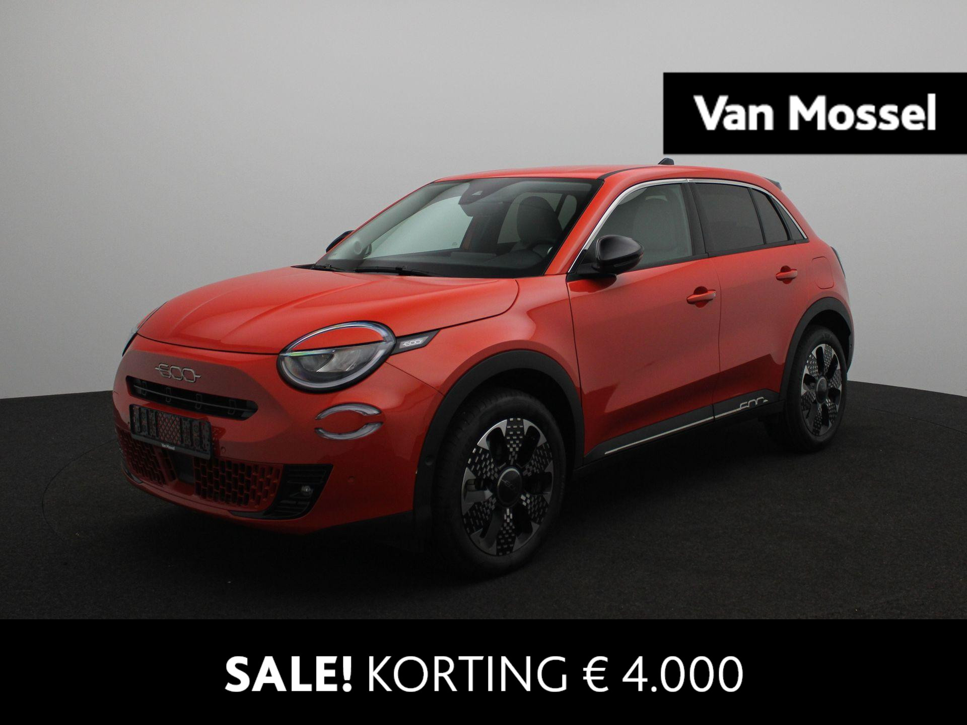 Fiat 600 1.2 Hybrid La Prima | Android & Apple Carplay | Parkeersensoren | Led Verlichting |