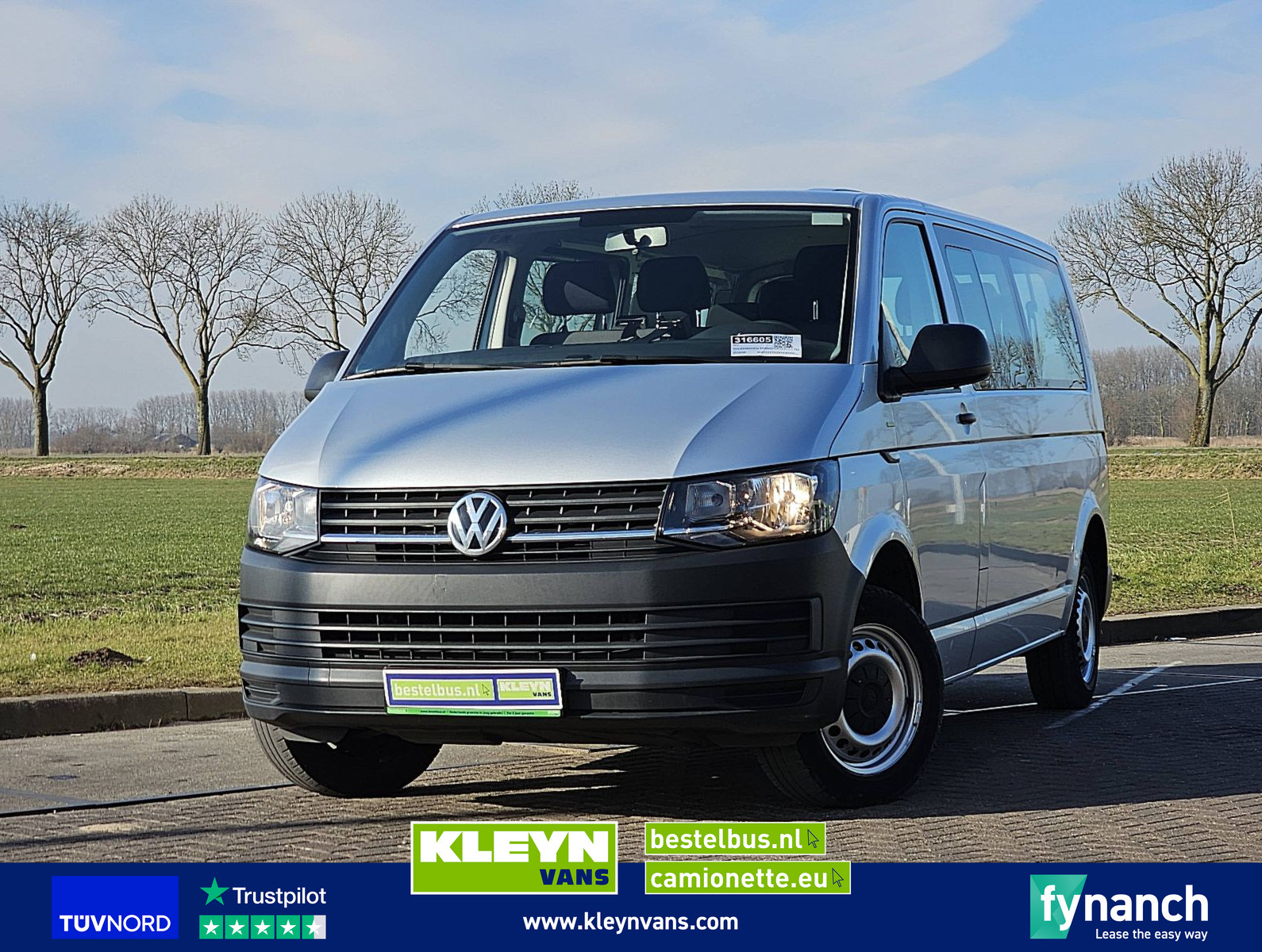 Volkswagen Transporter 2.0 TDI L2  KOMBI 8+1 Euro6!